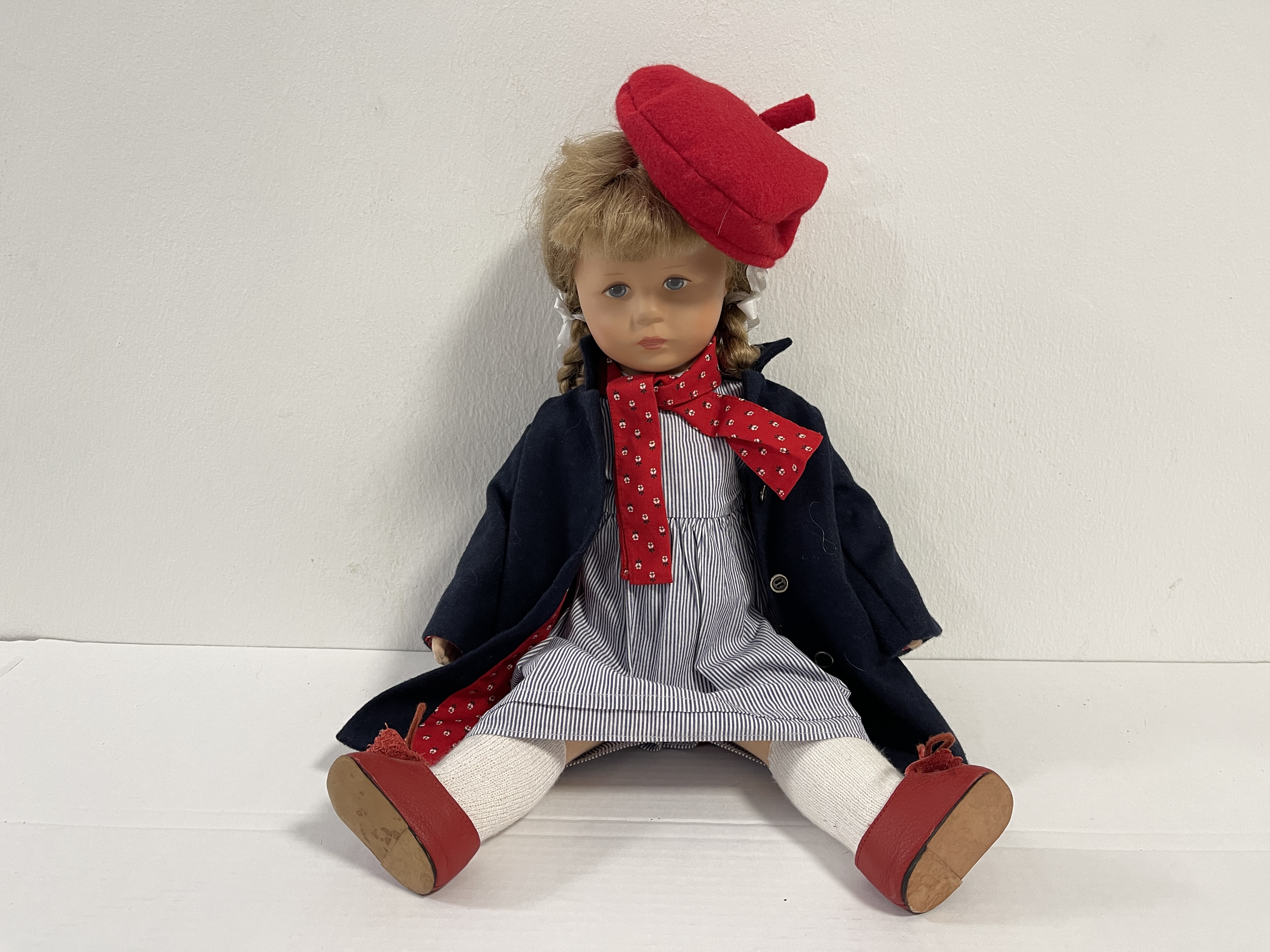 Künstlerpuppe Käthe Kruse Puppe 47 cm. Top Zustand 