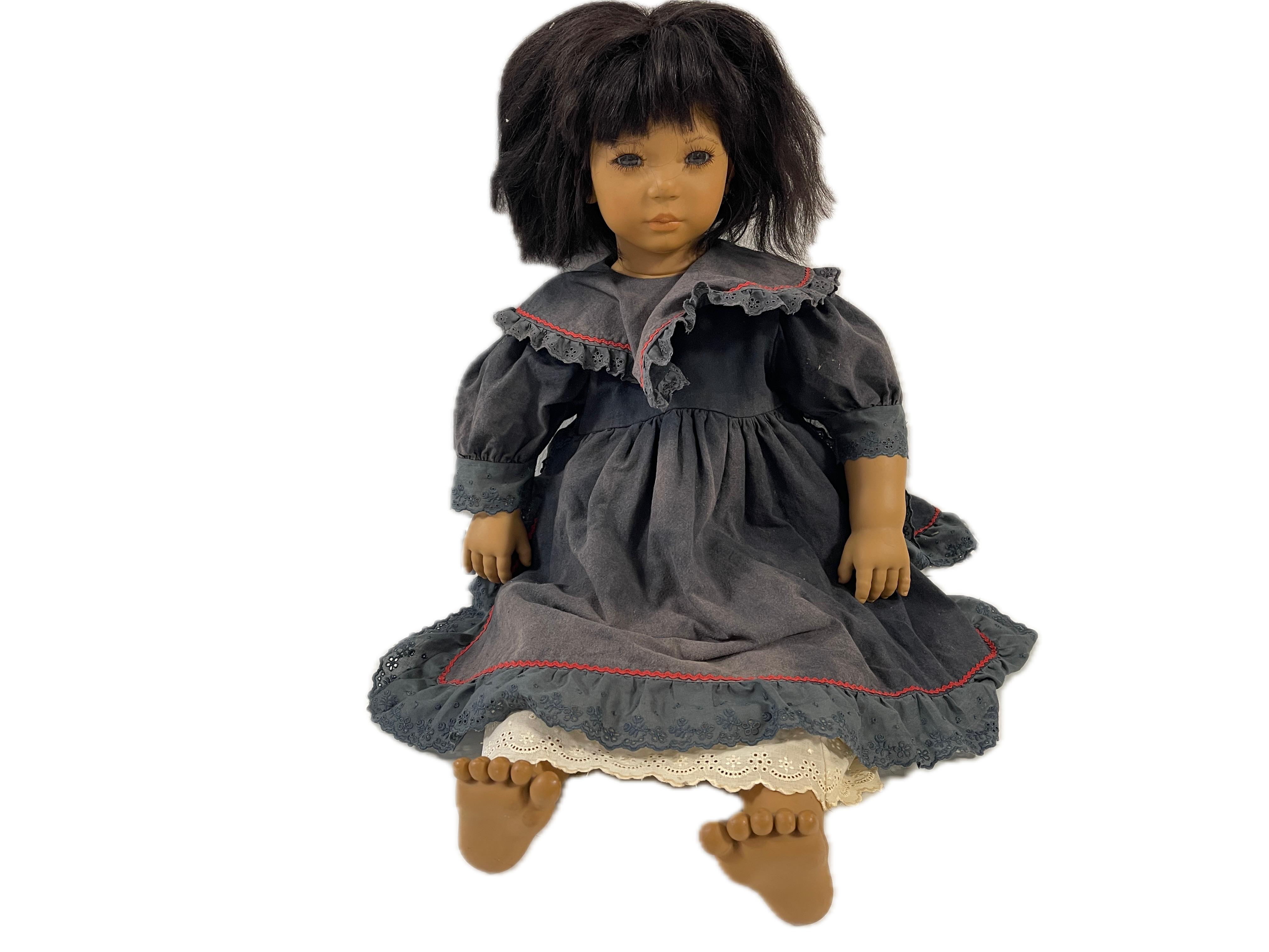 Annette Himstedt Künstlerpuppe Puppe Shireem 65 cm. Zustand siehe Fotos 