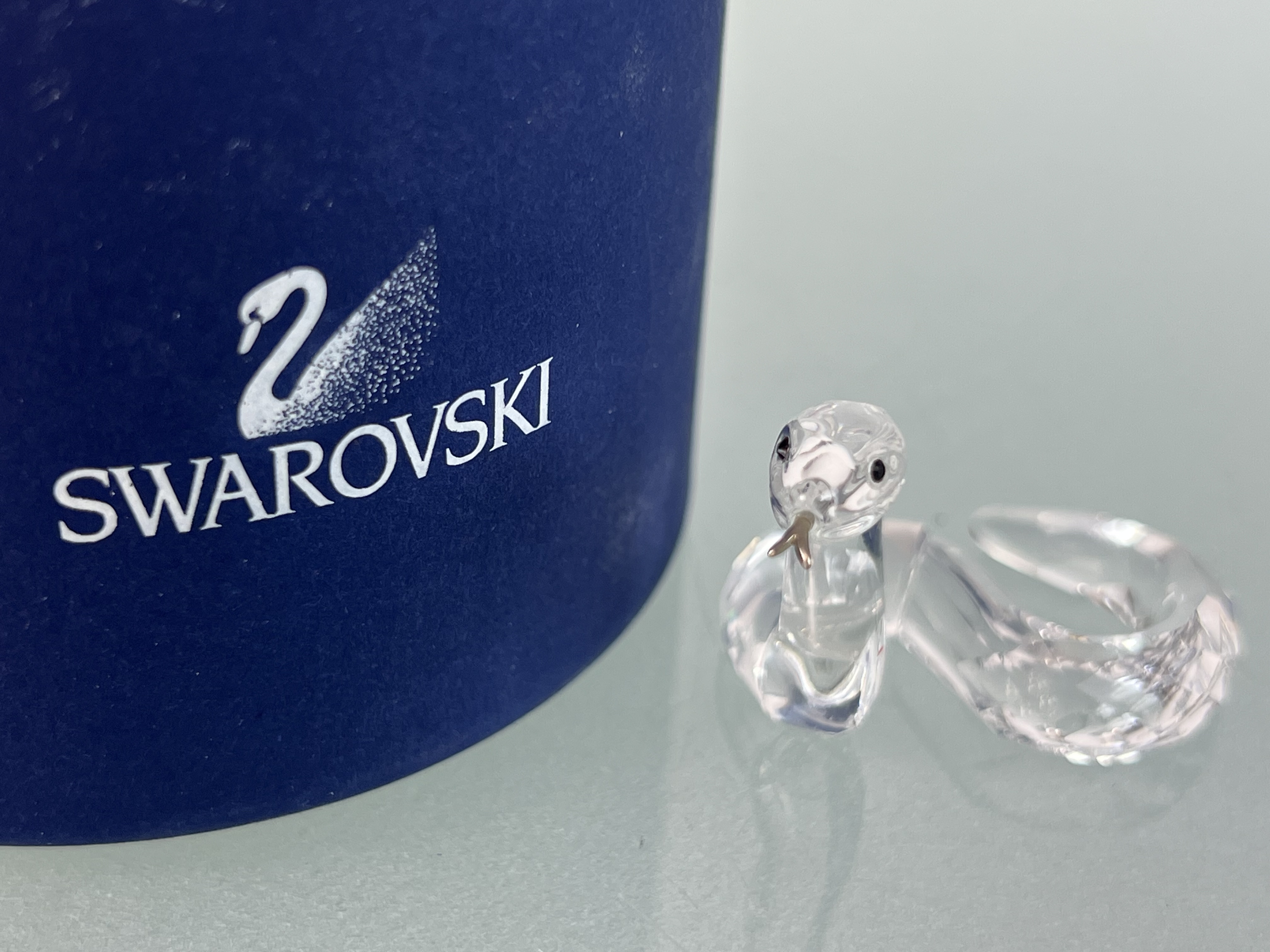 Swarovski Figur 625190 Zodiak Schlange 6,3 cm. Mit OVP + Zertifikat. Top Zustand