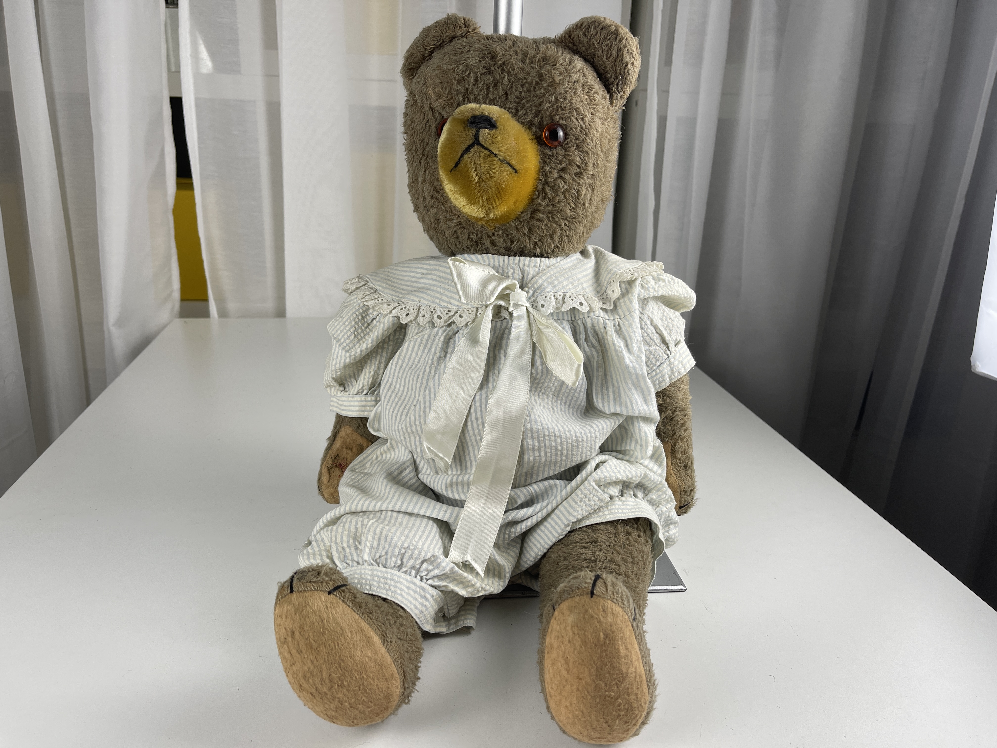 Alter Sammler Teddy Bär Künstlerbär 53 cm Zustand Siehe Fotos 