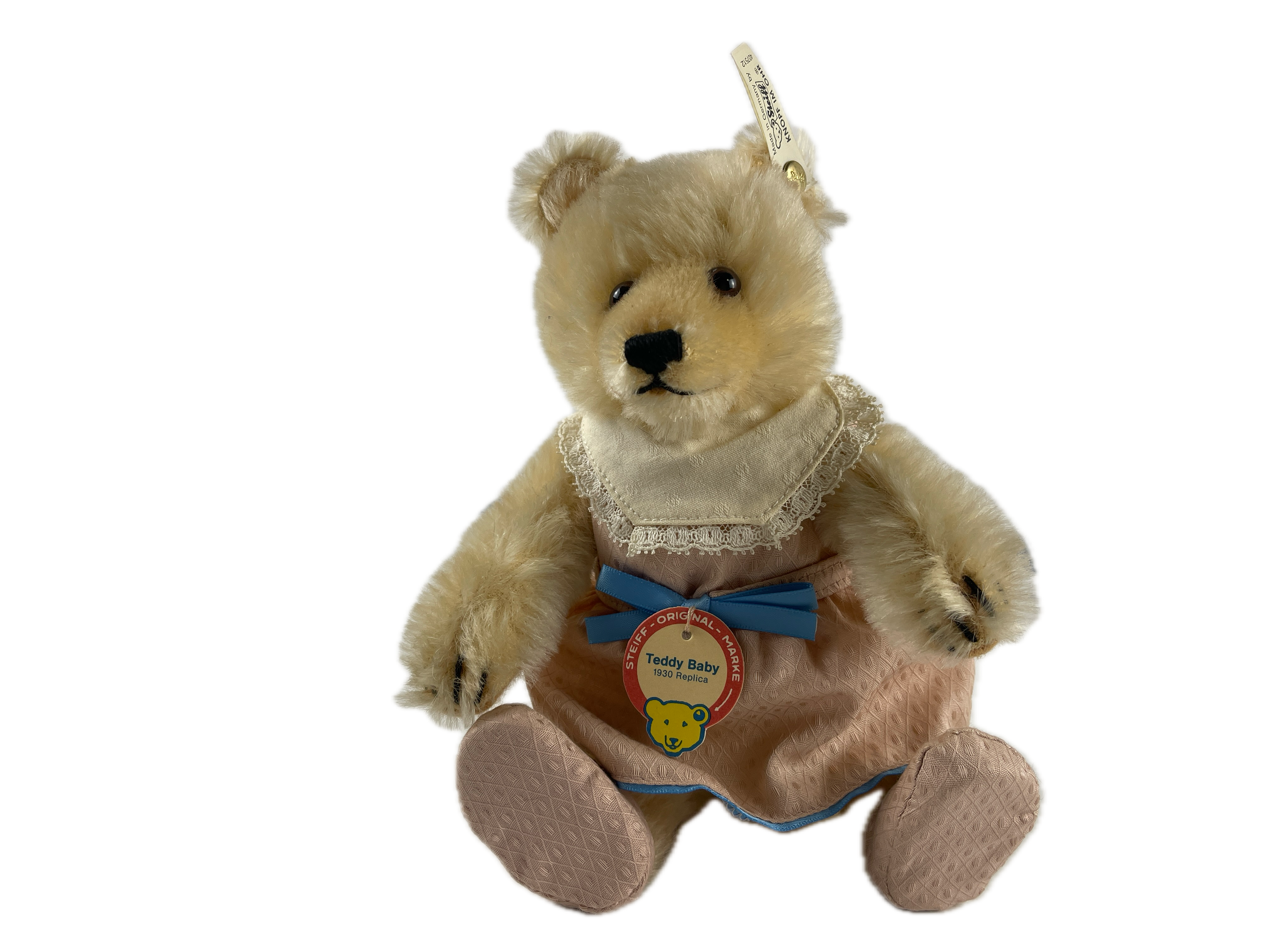 Steiff Tier 407512 Baby Maid Teddy Bär 25 cm. Top Zustand    