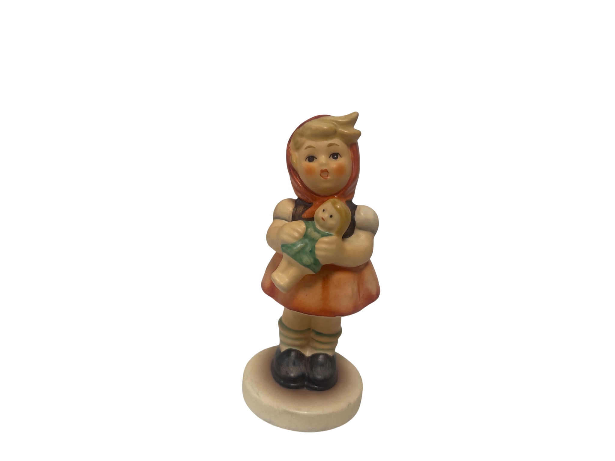 M.I. Hummel Figur 239/B Mädchen mit Puppe 9 cm. 1 Wahl. Top Zustand