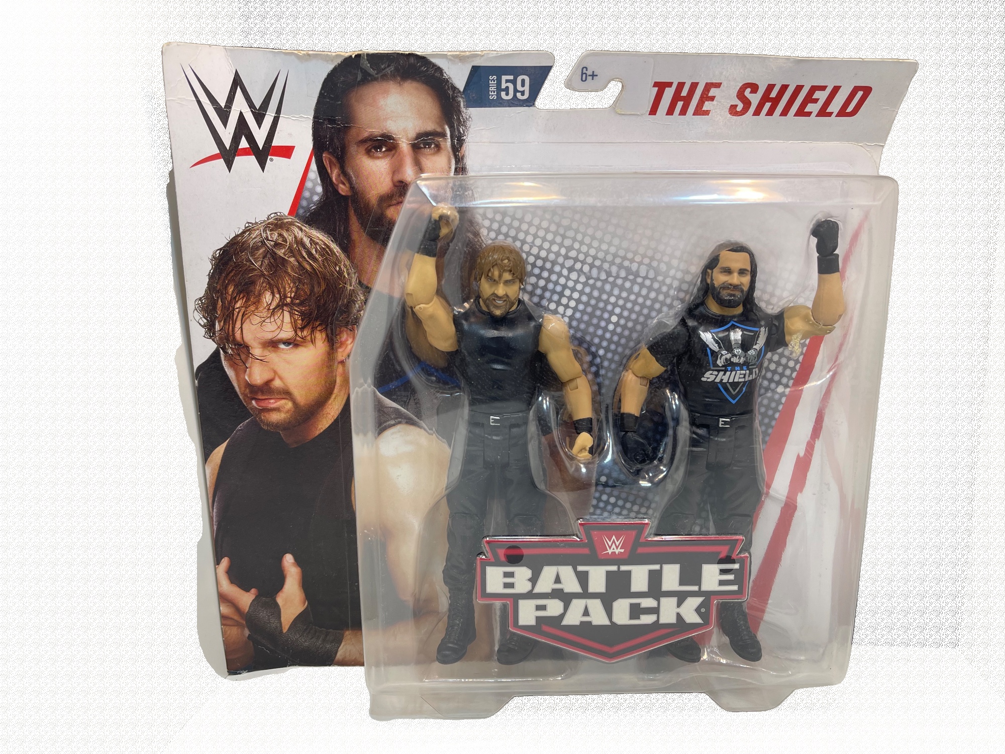 WWE BATTLE ATTACK The shield Figuren 2 Stück ca. 16 cm & OVP - Top Zustand 
