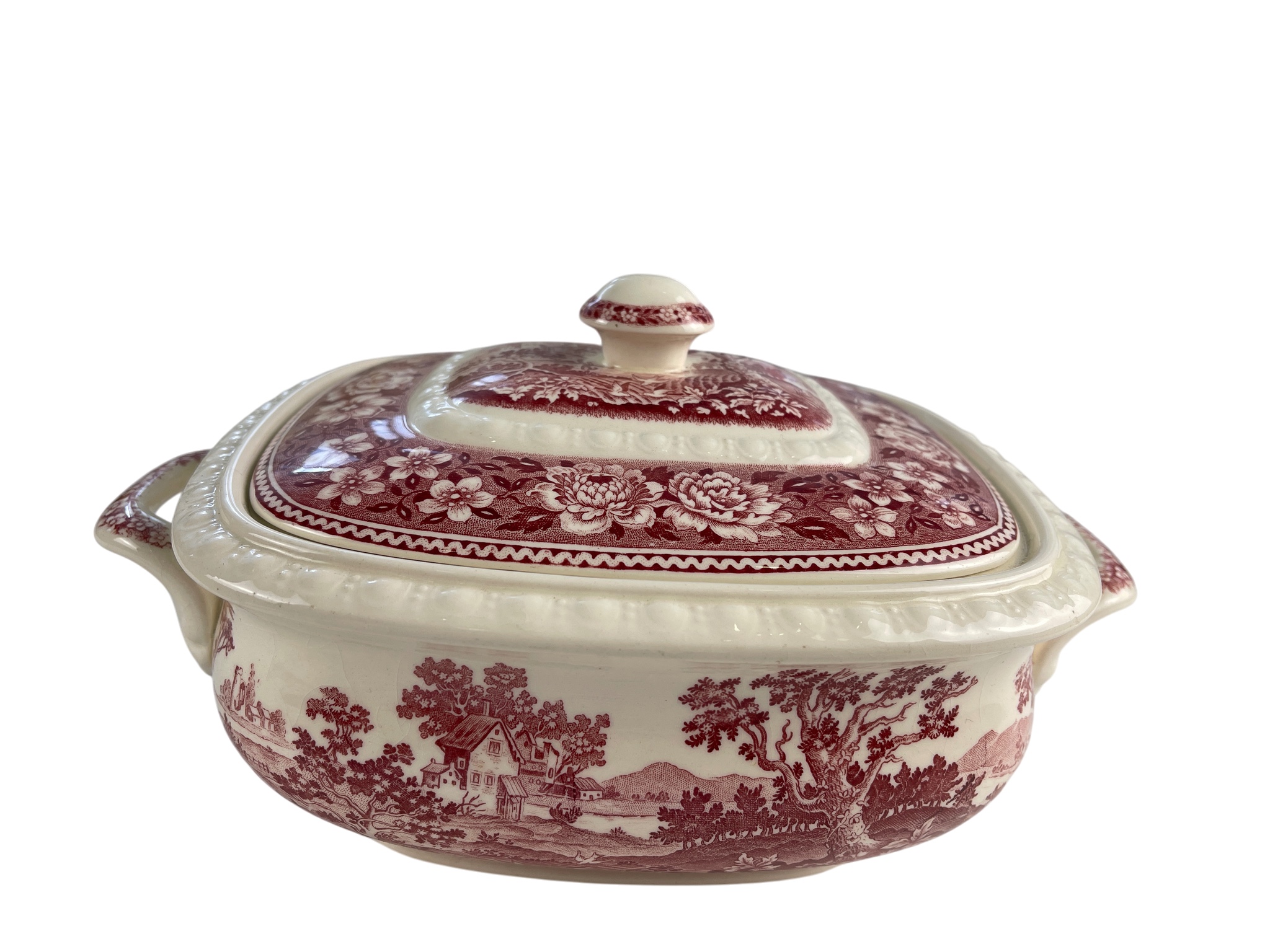 Villeroy & Boch Porzellan Rusticana Suppen Terrine 6 x 15 x 18 cm - Guter Zustand