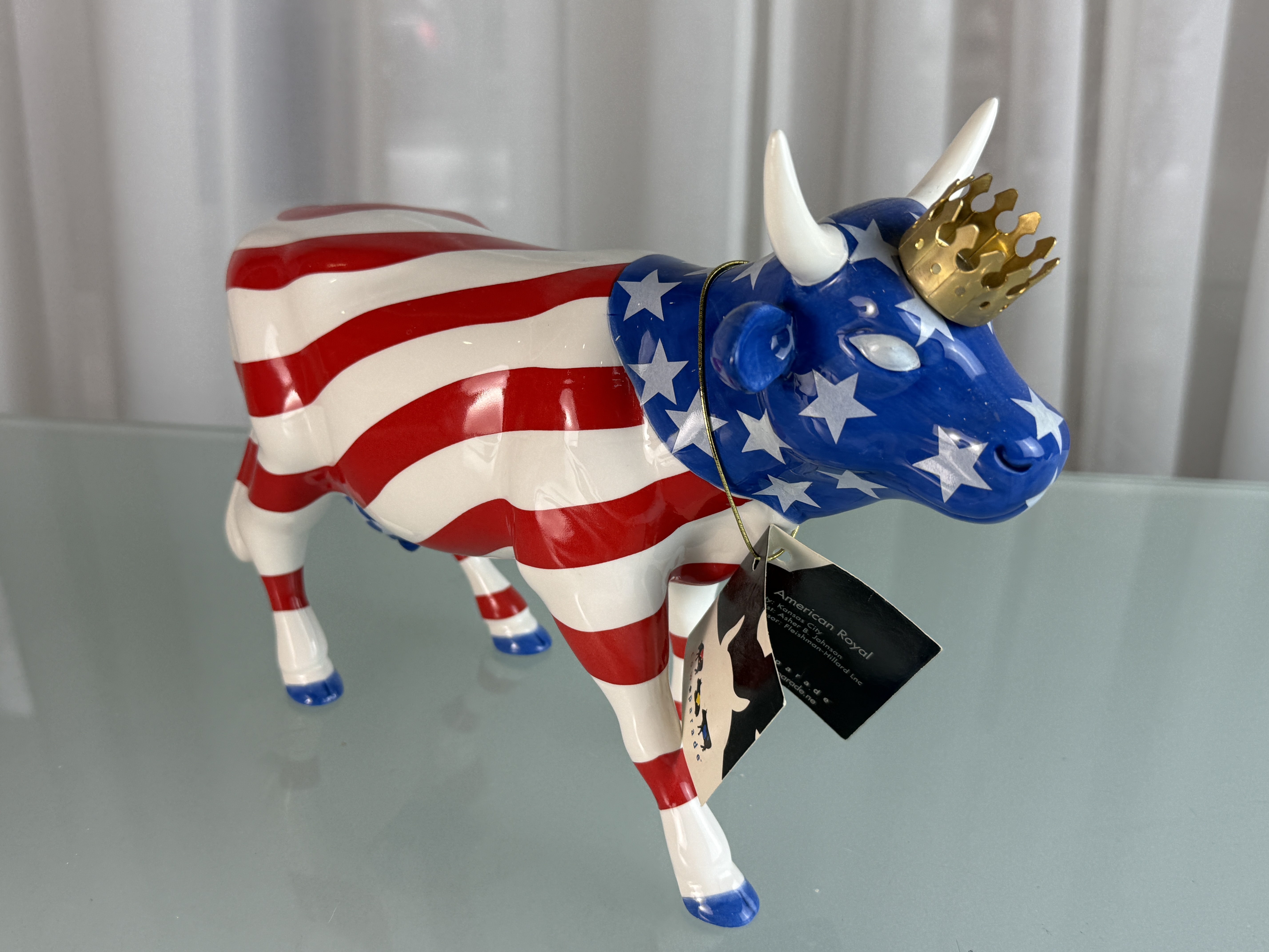 Sammler Figur Kuh Cow Parade 19 x 25 cm. Top Zustand 