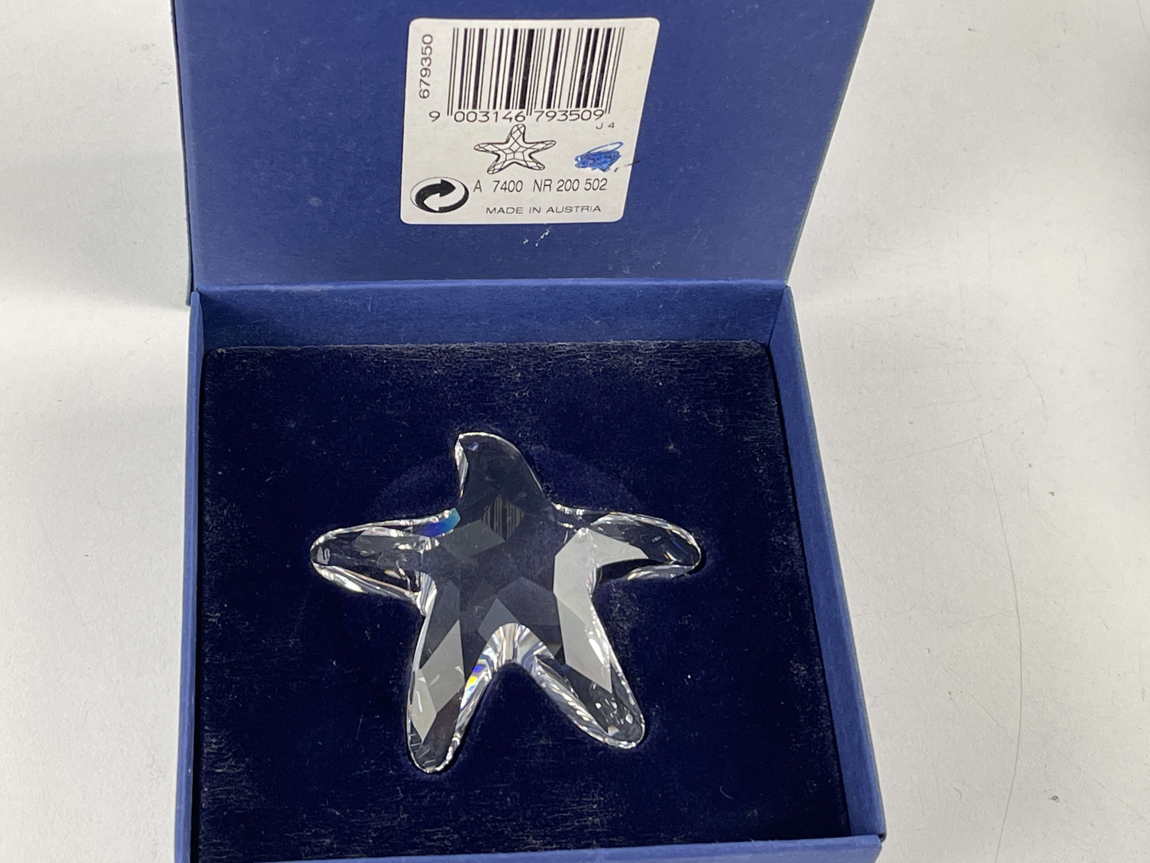  Swarovski Figur 679350 Seestern 5,5 cm Ovp - Top Zustand