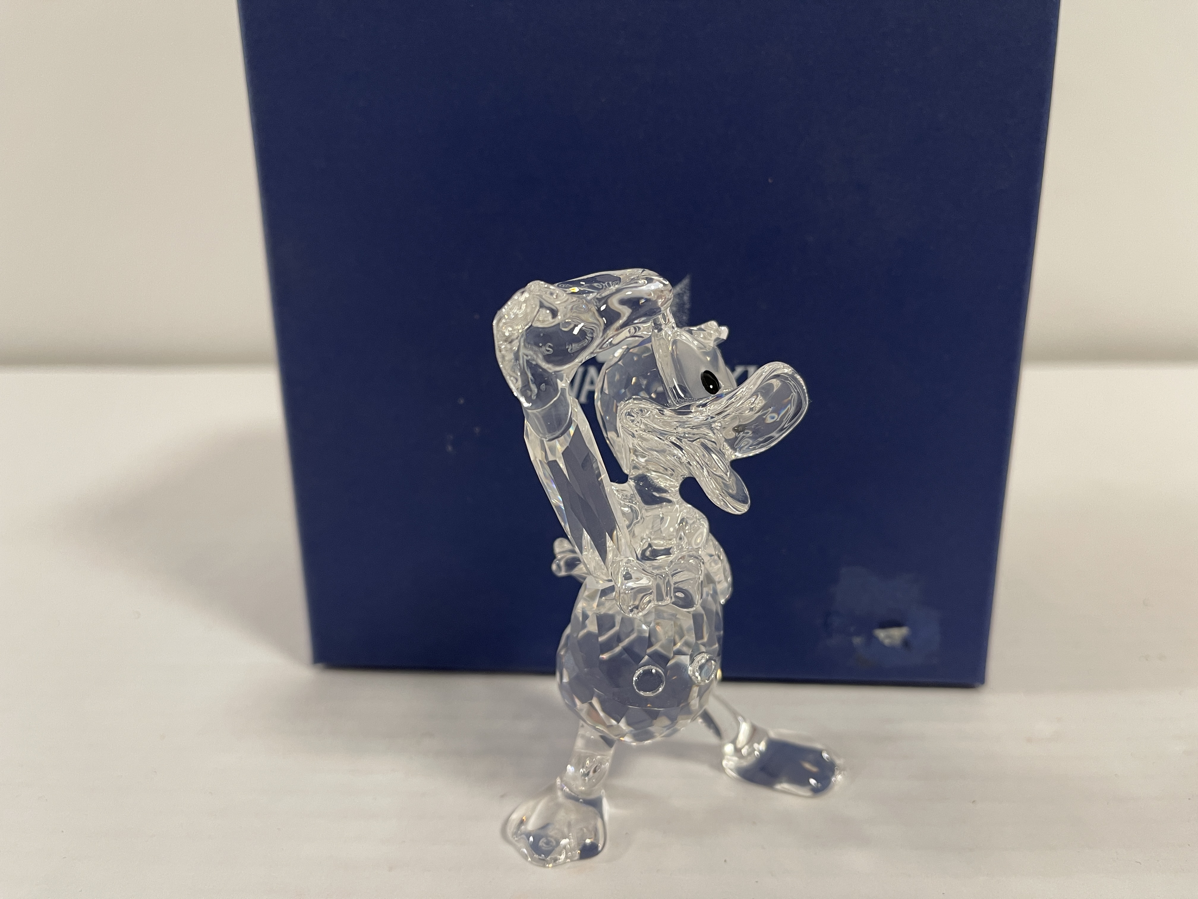  Swarovski Figur 687339 Donald Duck 9,5 cm Kiste + Zertifikat Top Zustand