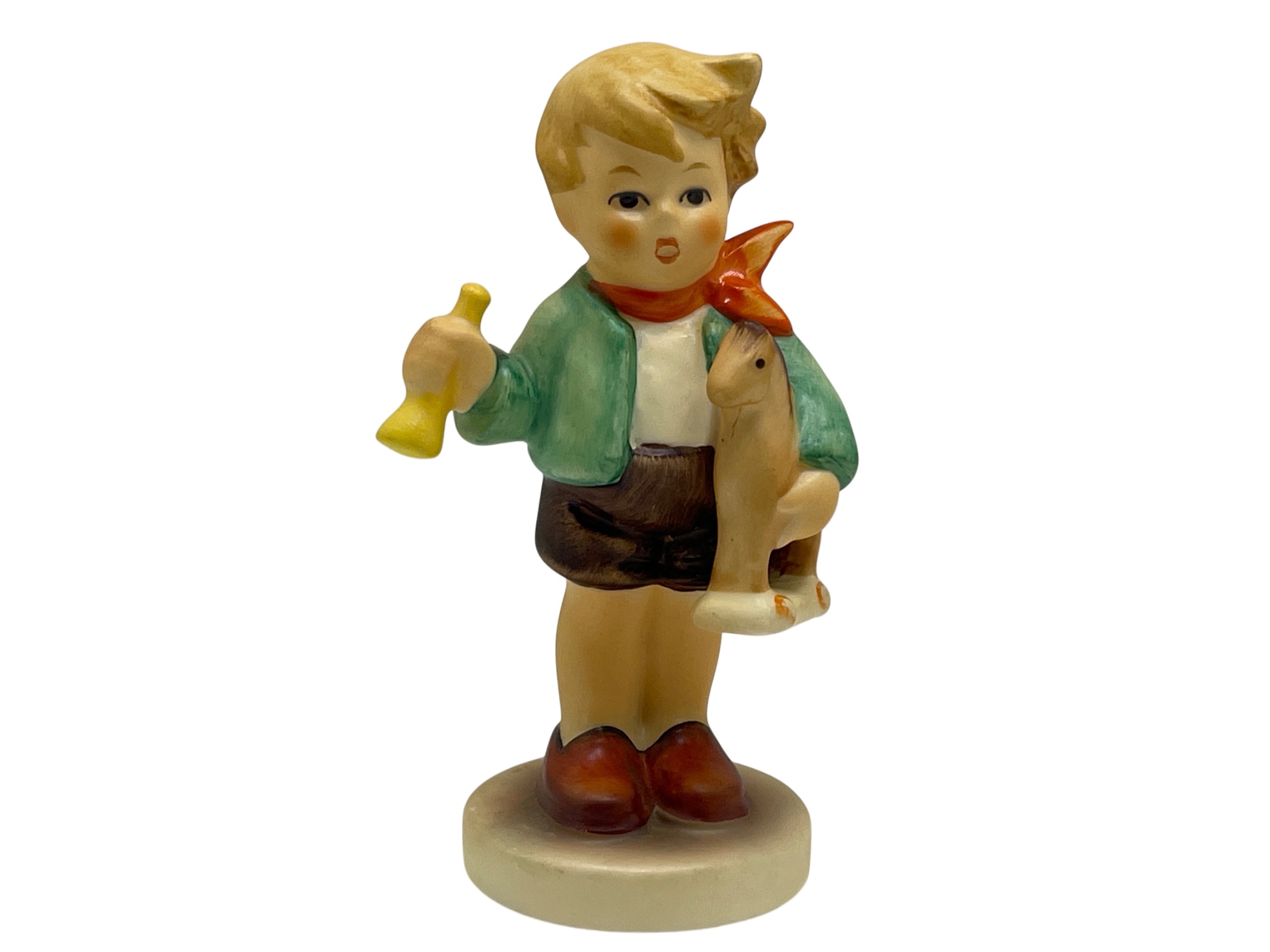 Hummel Figur 239/c Junge mit Holzpferd 9 cm. 1 Wahl Top Zustand 