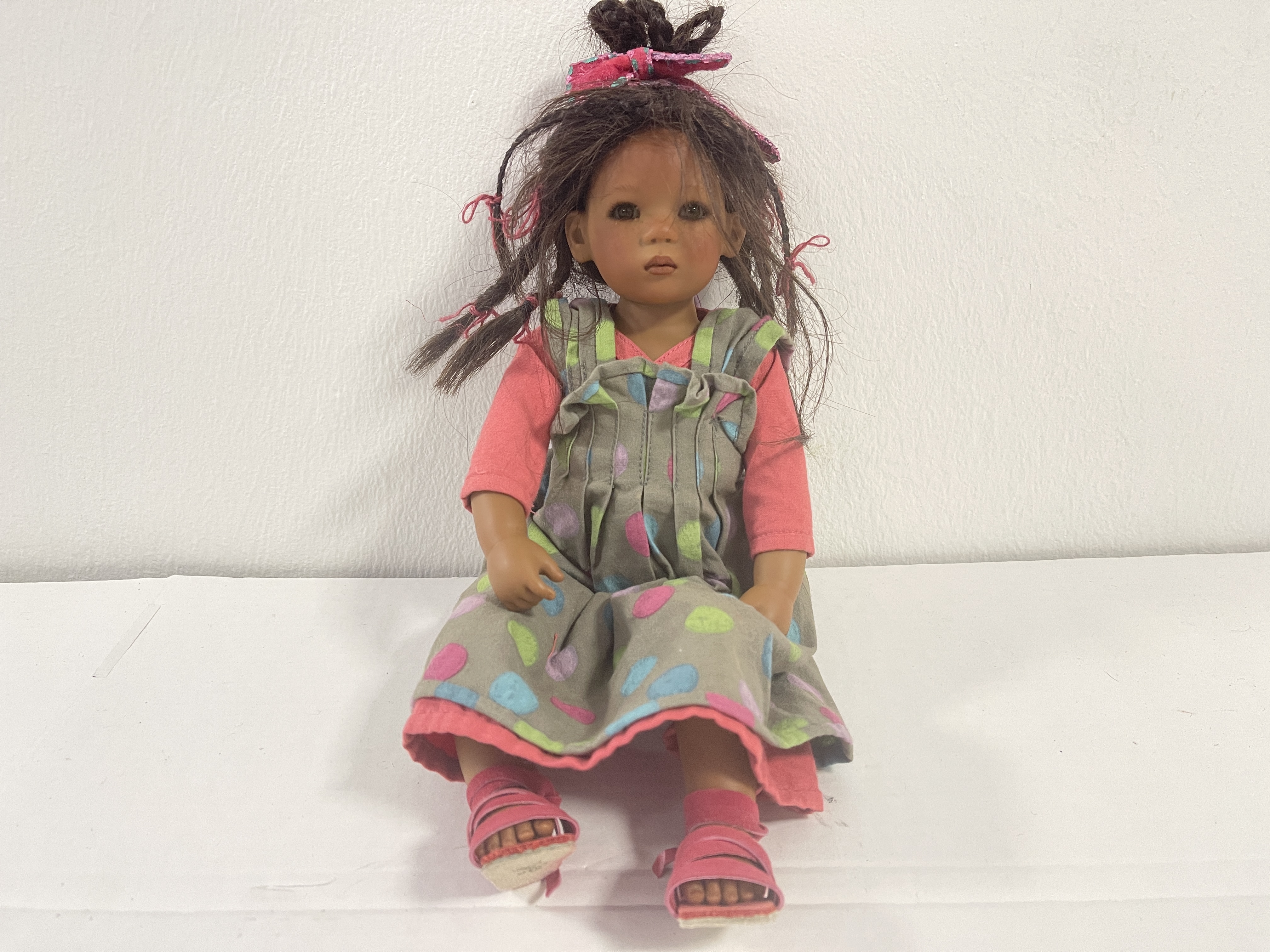 Annette Himstedt Puppe Club Mini Leleti 33 cm. Top Zustand 