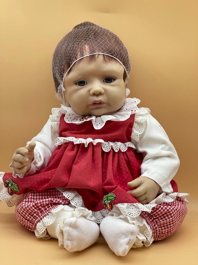  Monika Levenig Künstlerpuppe Vinyl Puppe 47 cm. Top Zustand
