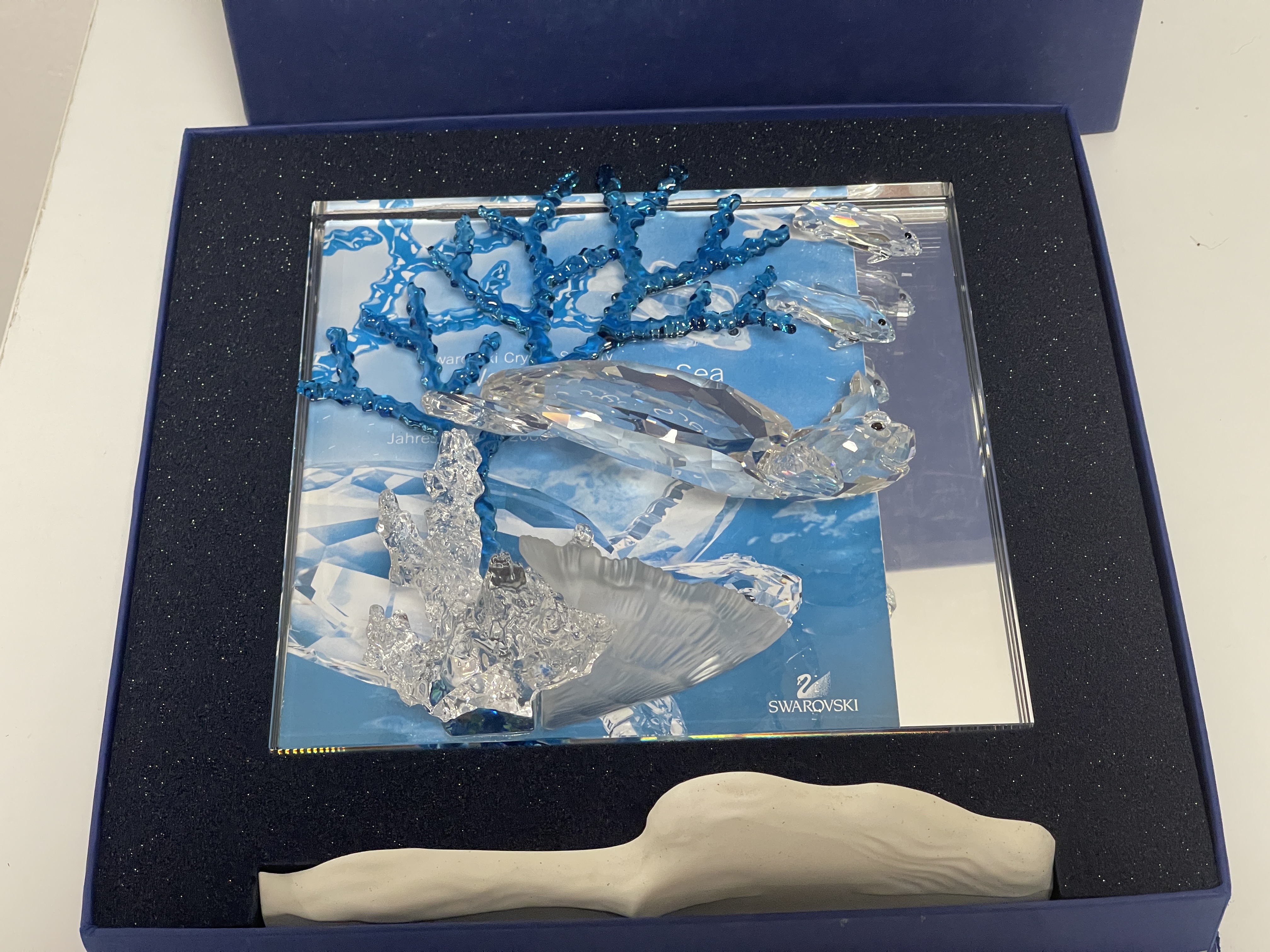 Swarovski Figur 684266 Wonders of the Sea Eternity 20 cm Inkl. Kiste. Top Zustand 