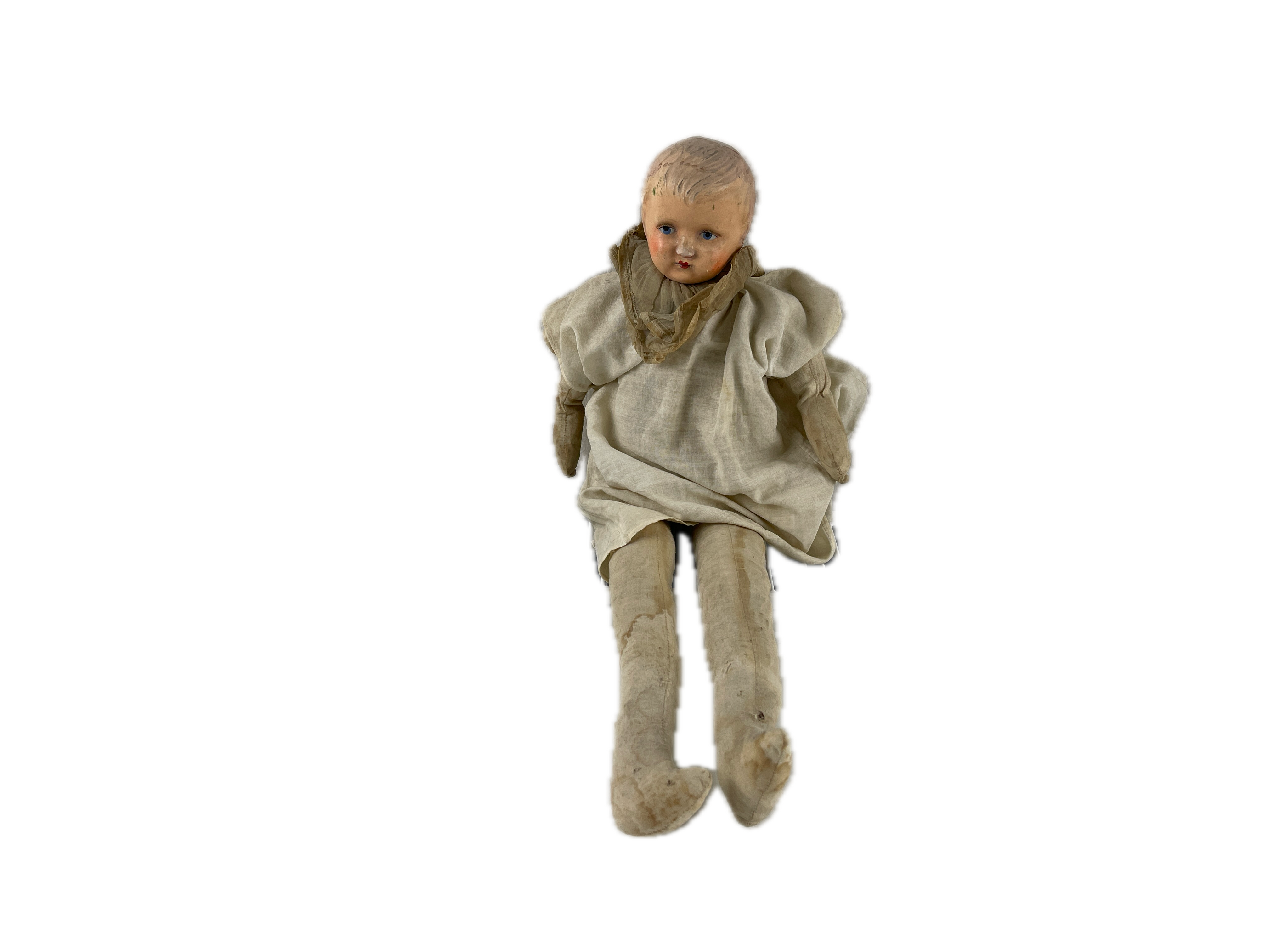 Künstlerpuppe alte Puppe 35 cm Zustand siehe Fotos    