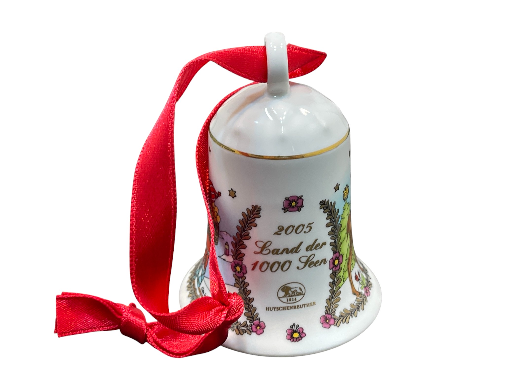  Hutschenreuther 2005 Weihnachtsglocke  7 cm. Top Zustannd.