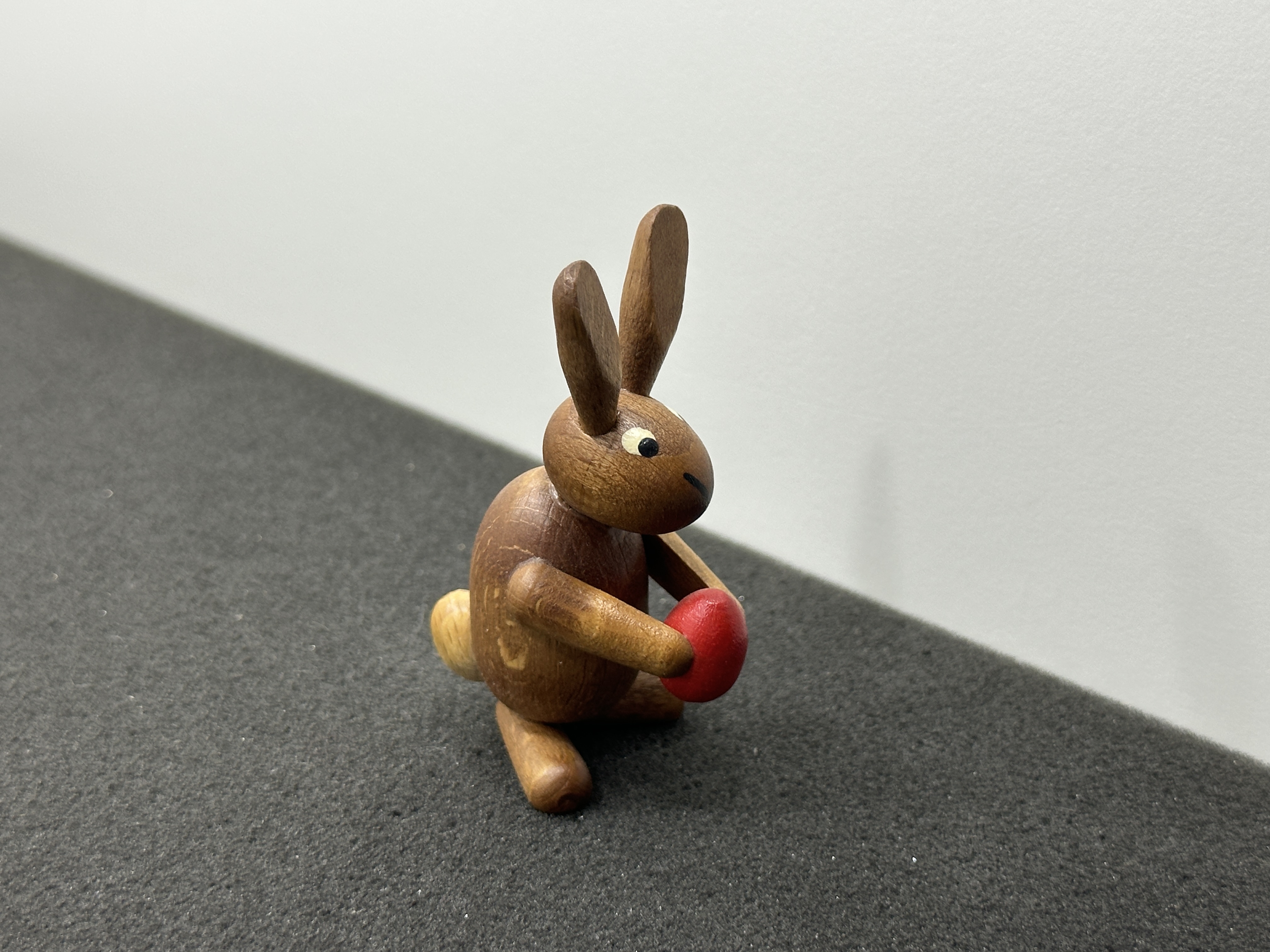 Erzgebirge Figur Osterhase Hase 6,8 cm. Top Zustand 