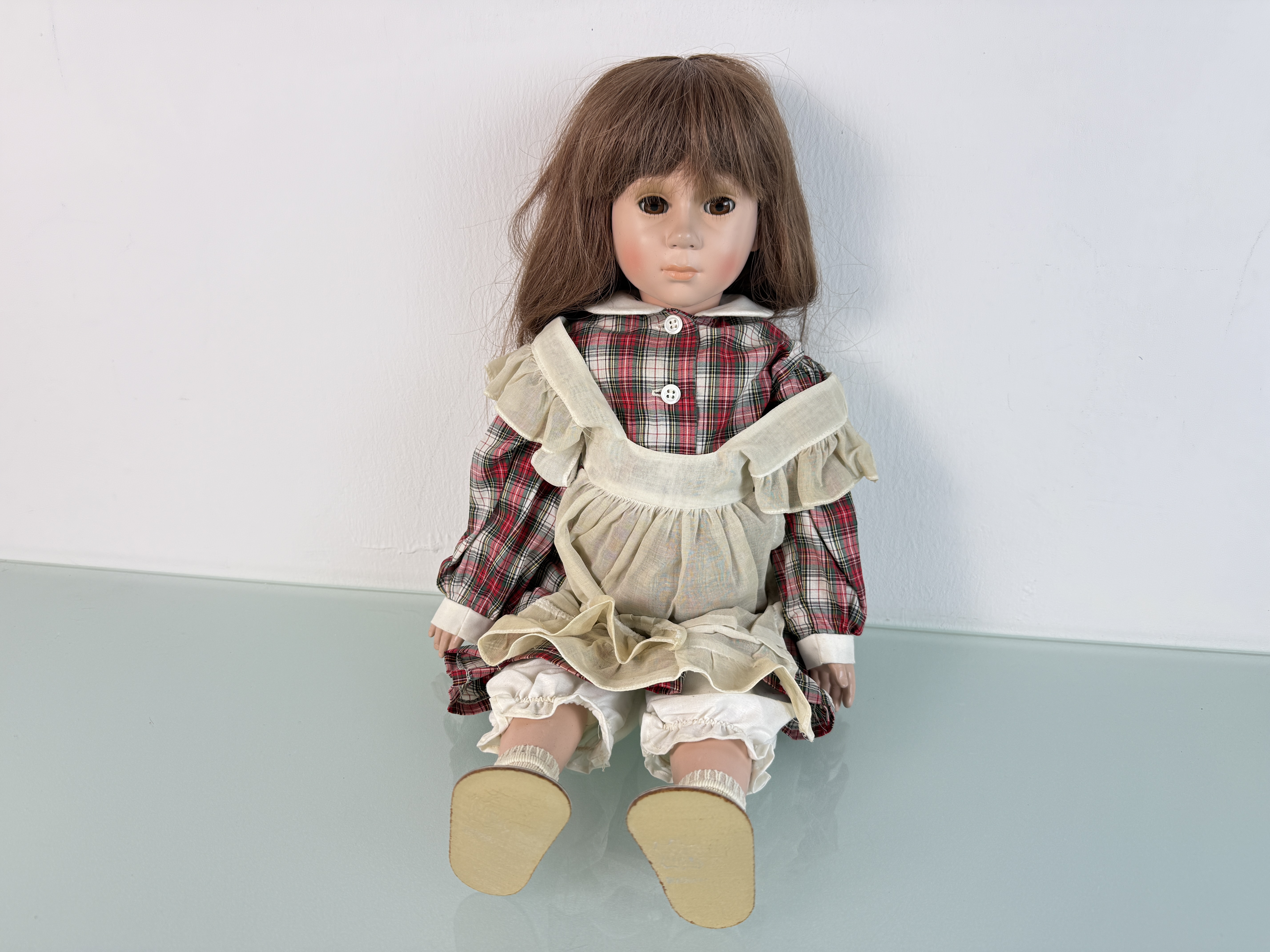 Wernicke Puppe Zelluloid Puppe 50 cm Zustand Siehe Fotos.   