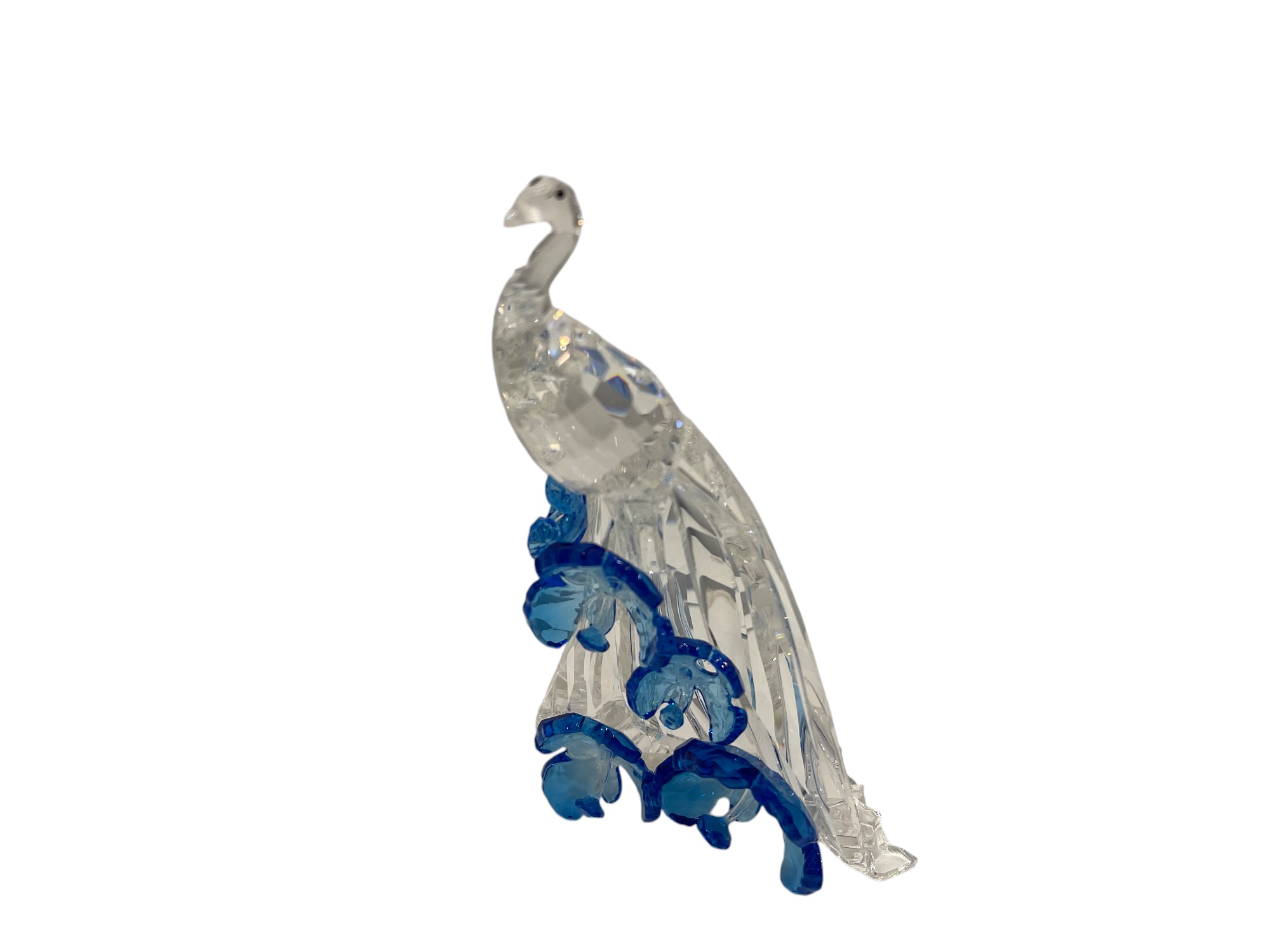 Swarovski Figur 5063695 Weißer Pfau 12,3 cm Zustand siehe Fotos 