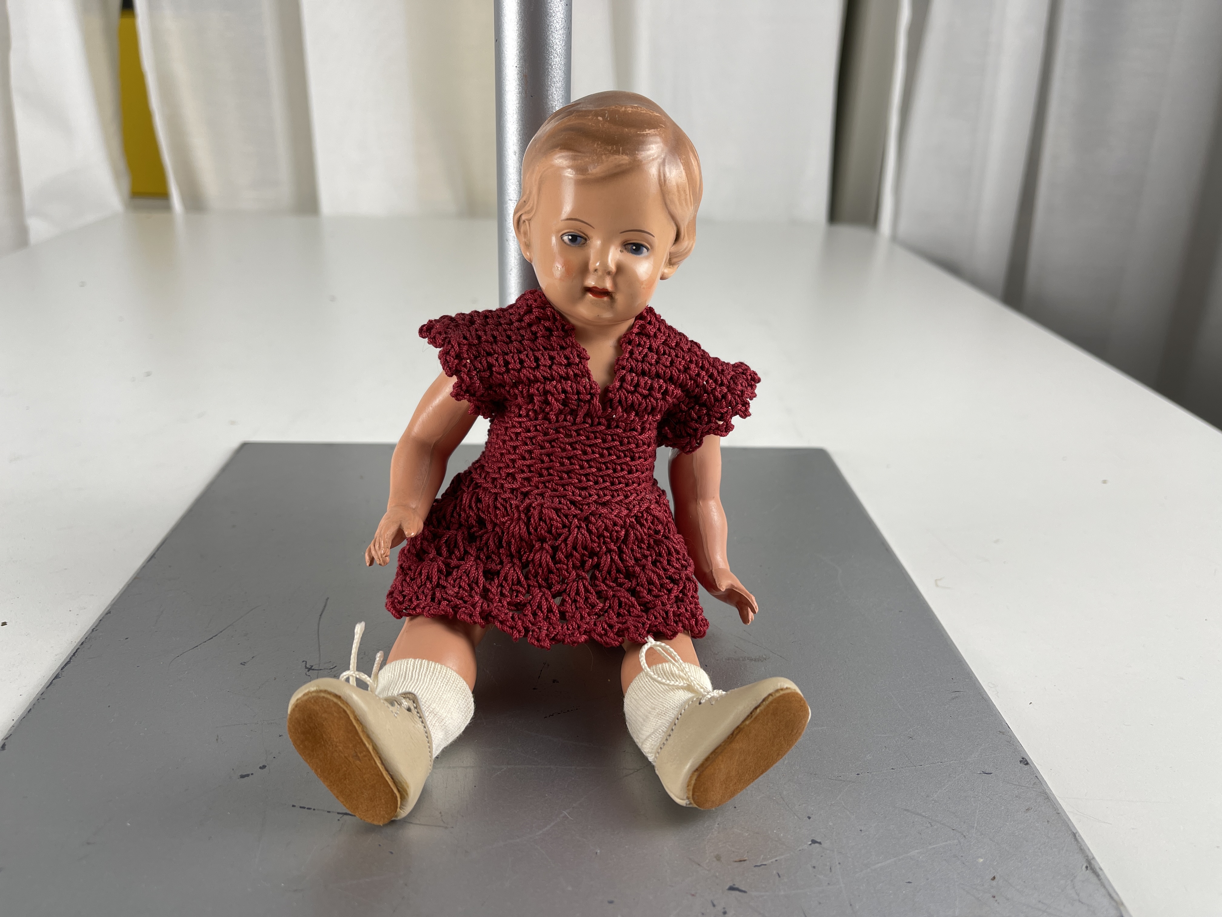 Schildkrötpuppe Puppe 22 cm Zustand siehe Fotos