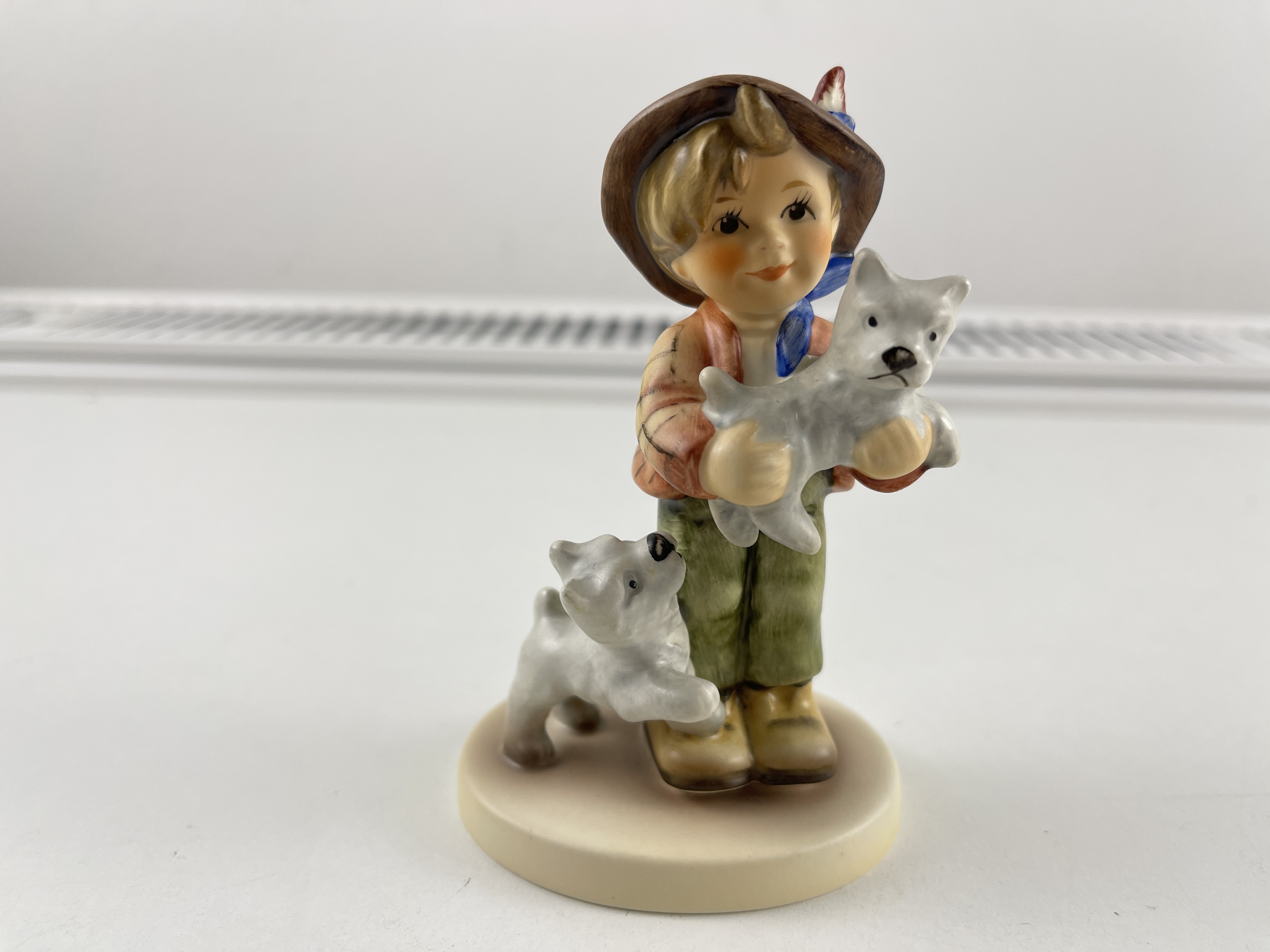M.I. Hummel Figur 2008 Hundepapa 11 cm. 1 Wahl - Top Zustand  