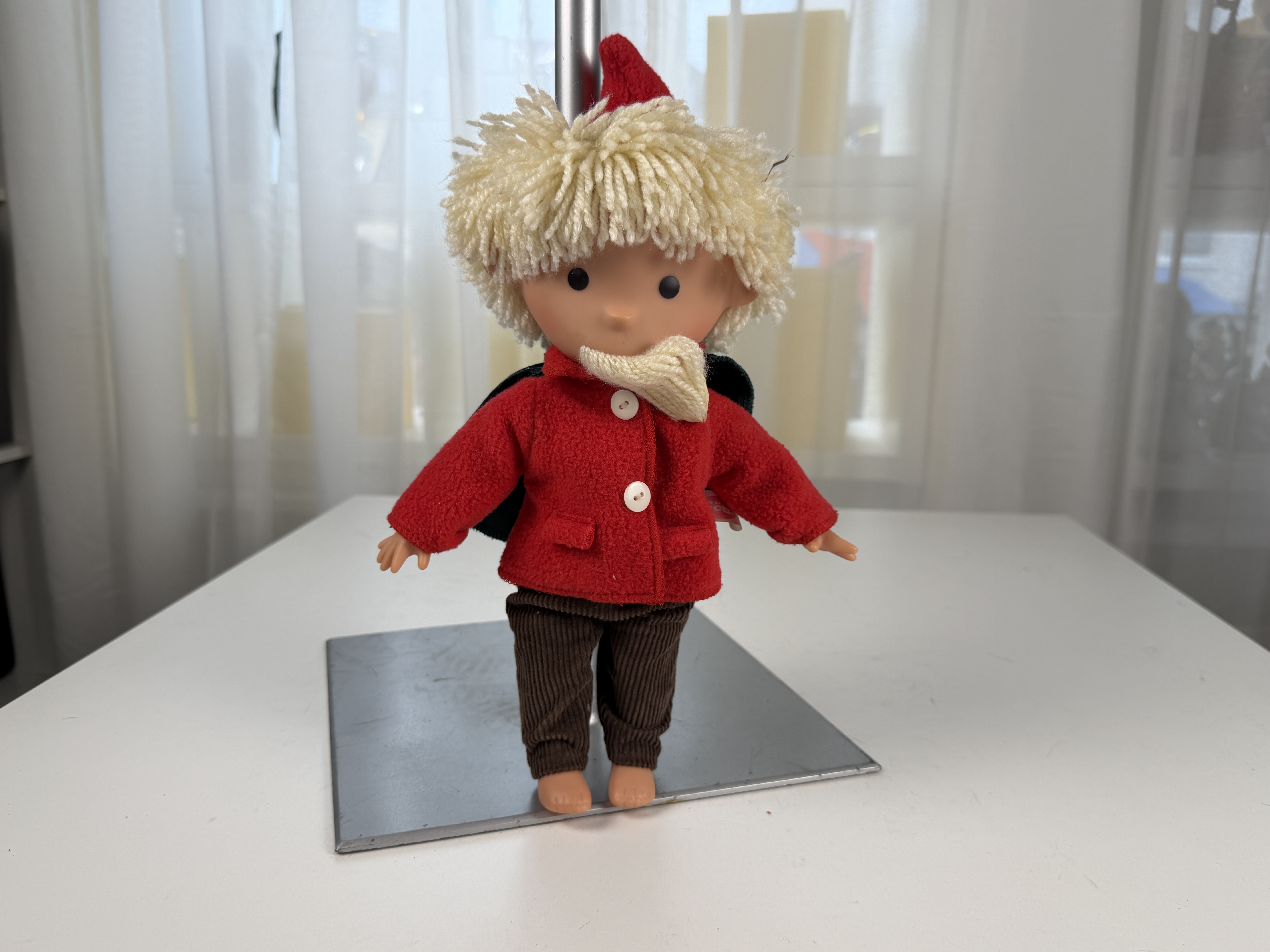 Künstlerpuppe Altes Sandmännchen Puppe 30 cm. Guter Zustand - Siehe Foto 