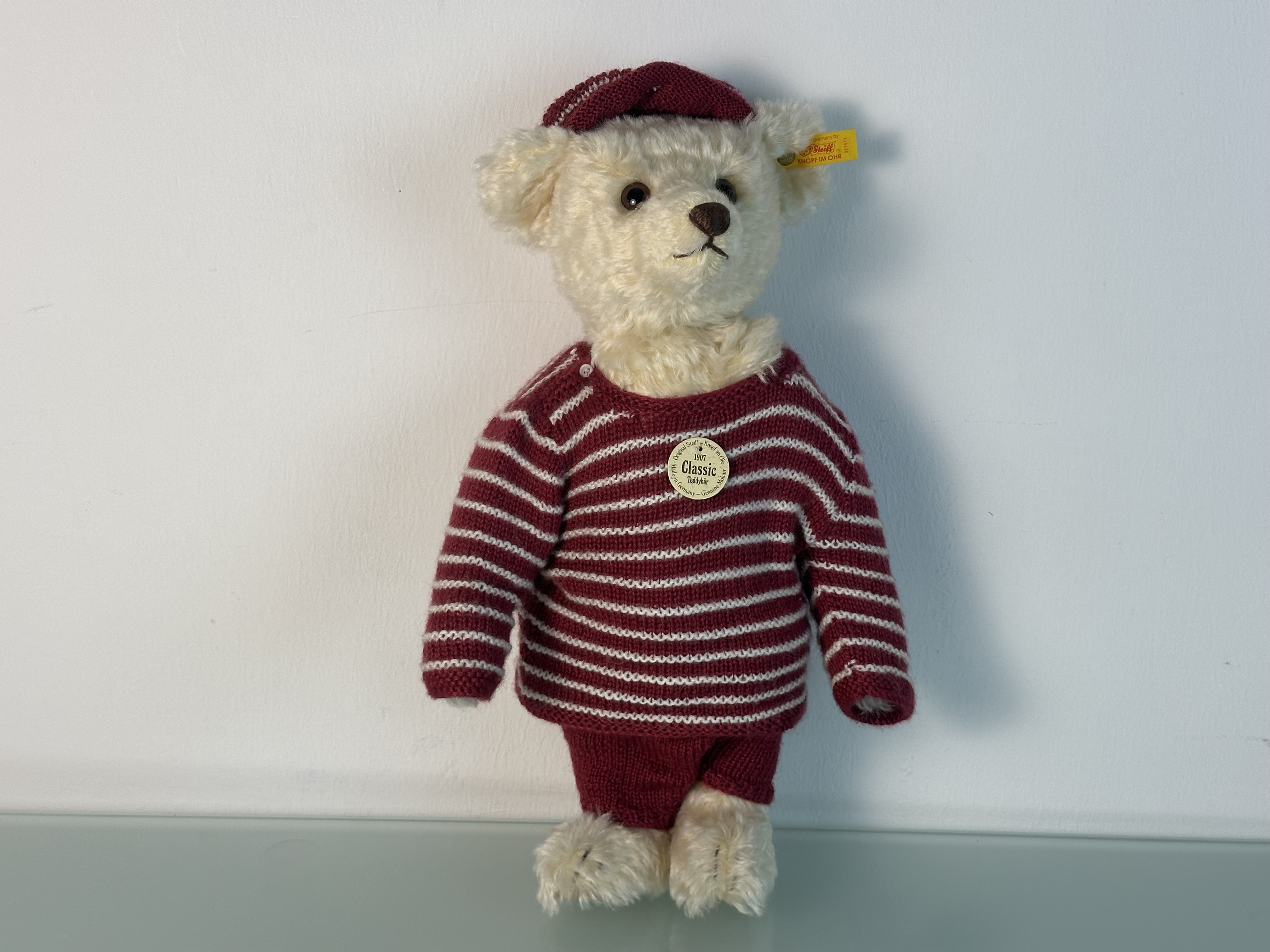 Steiff Tier 027574 Teddy Bär 40 cm. Top Zustand