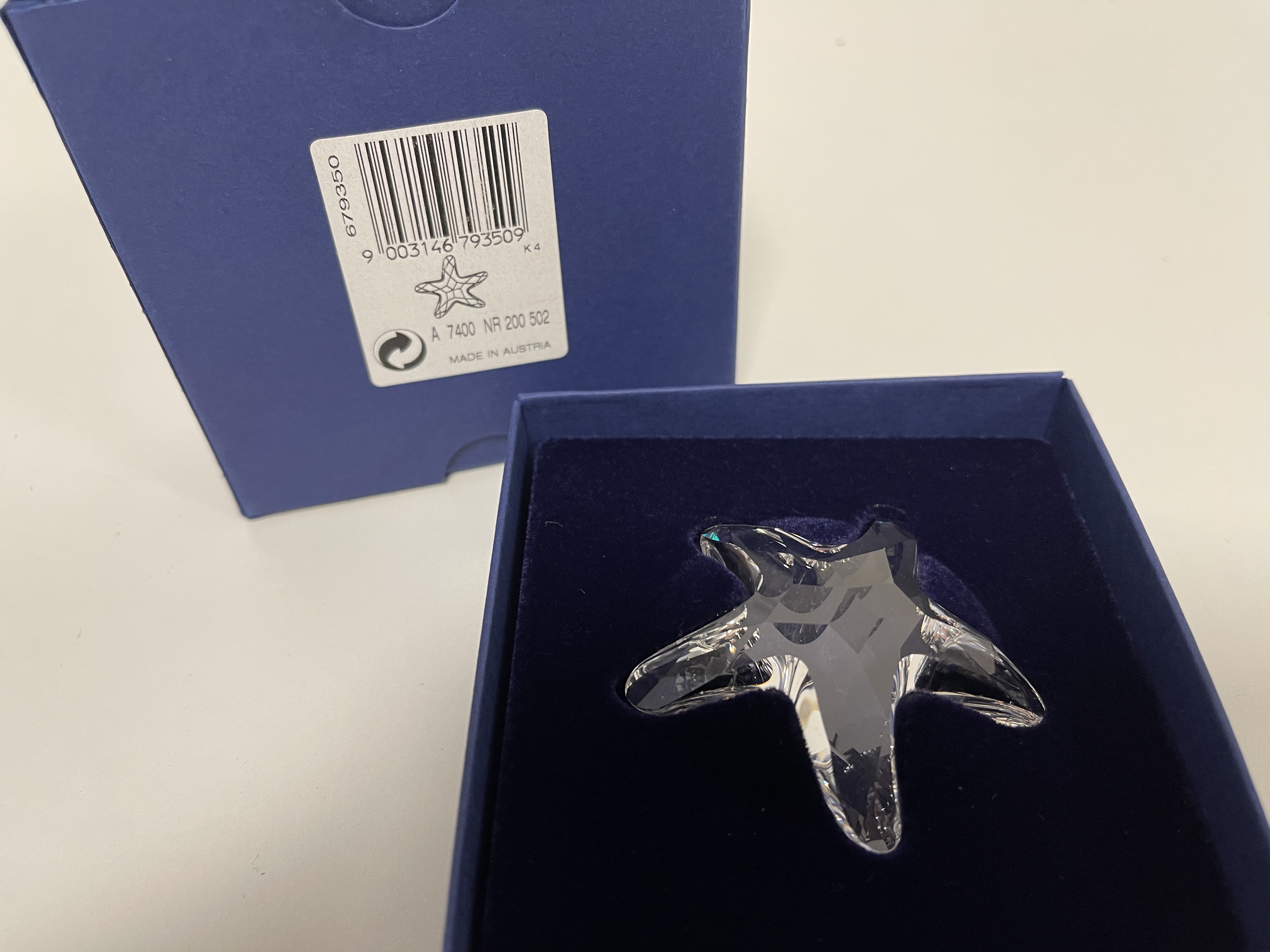  Swarovski Figur 679350 Seestern 5,5 cm Ovp - Top Zustand  