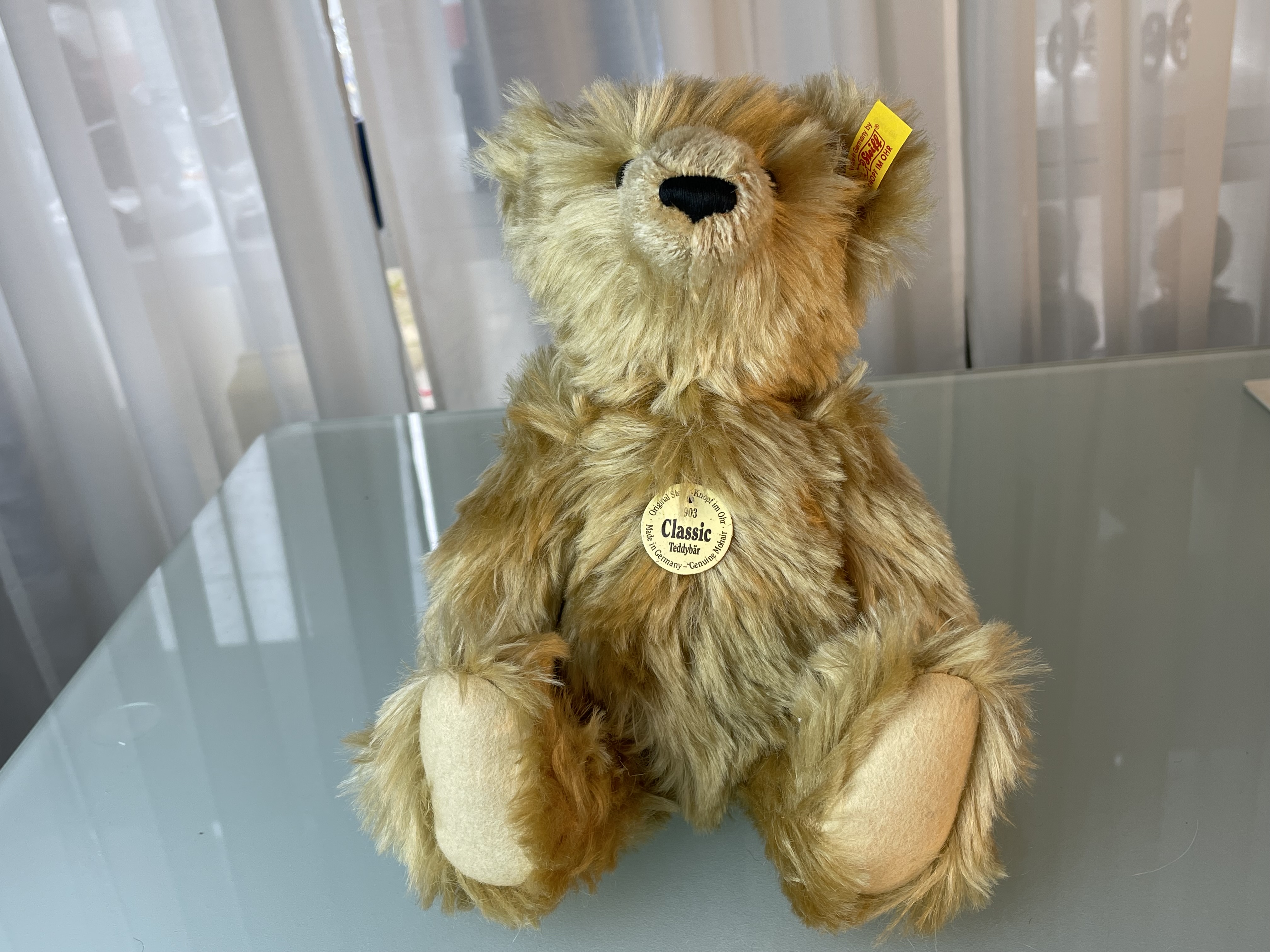 Steiff Tier 000188 Mr. Cinnamon Bär 32 cm. Top Zustand   