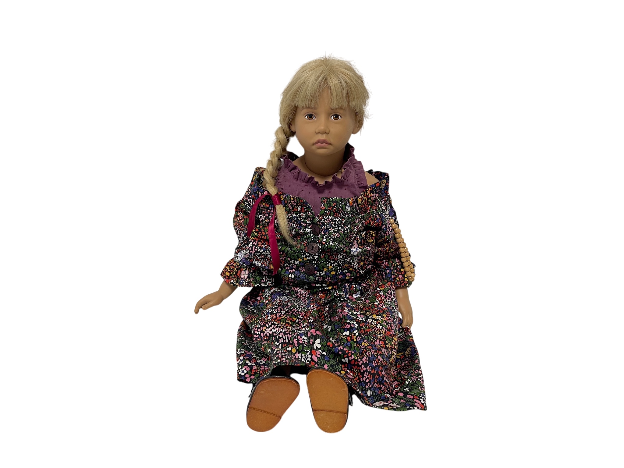 Sigikid Ilse Wippler Vinyl Puppe 60 cm. Top Zustand 