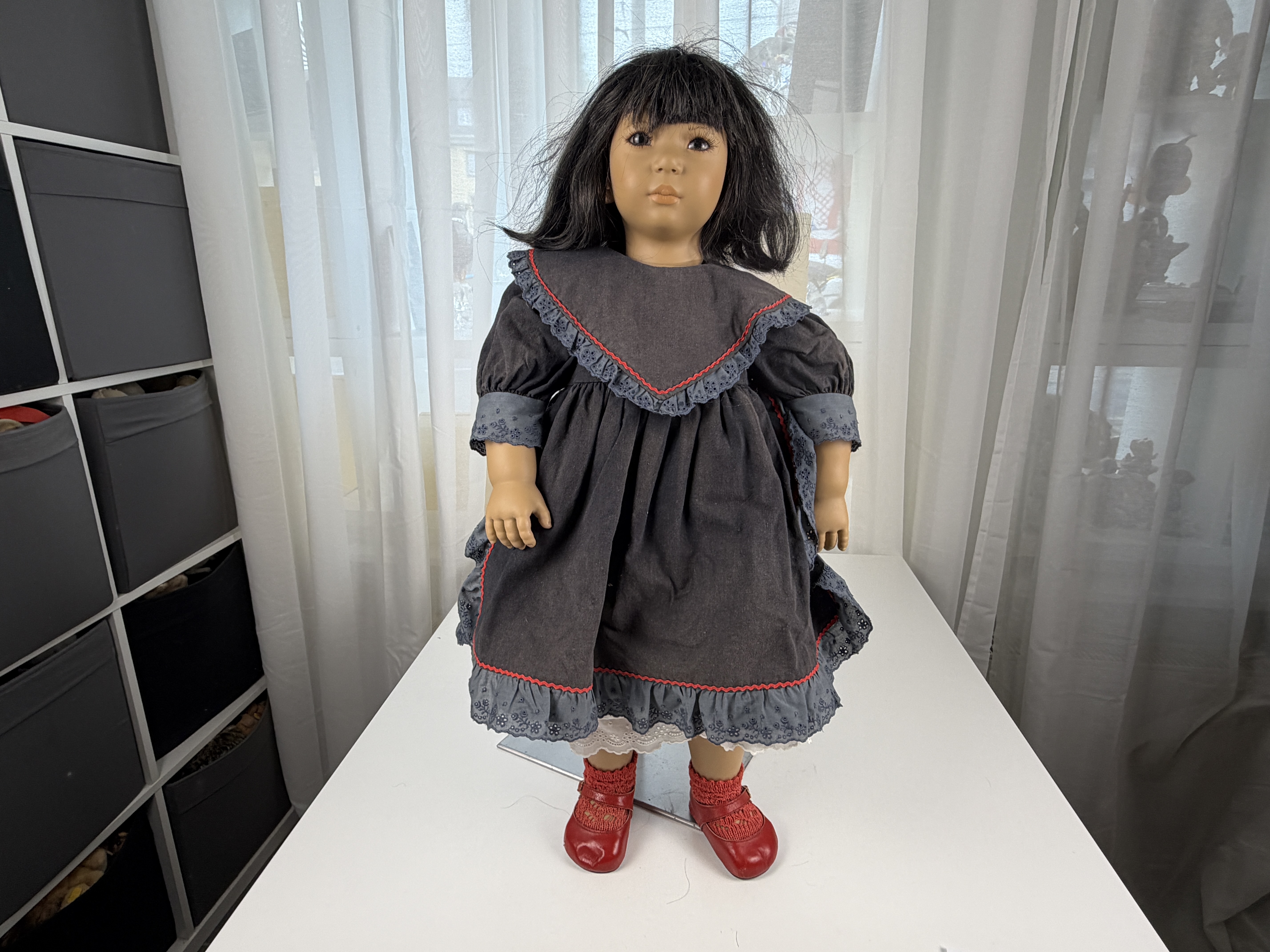 Annette Himstedt Künstlerpuppe Puppe Shireem 65 cm. Top Zustand.   Annette Himstedt Künstlerpuppe Puppe Shireem 65 cm. Top Zustand.