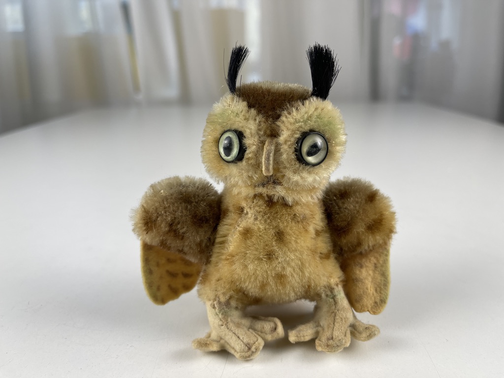 Steiff Tier Wittie Eule 10 cm. Zustand siehe Fotos  