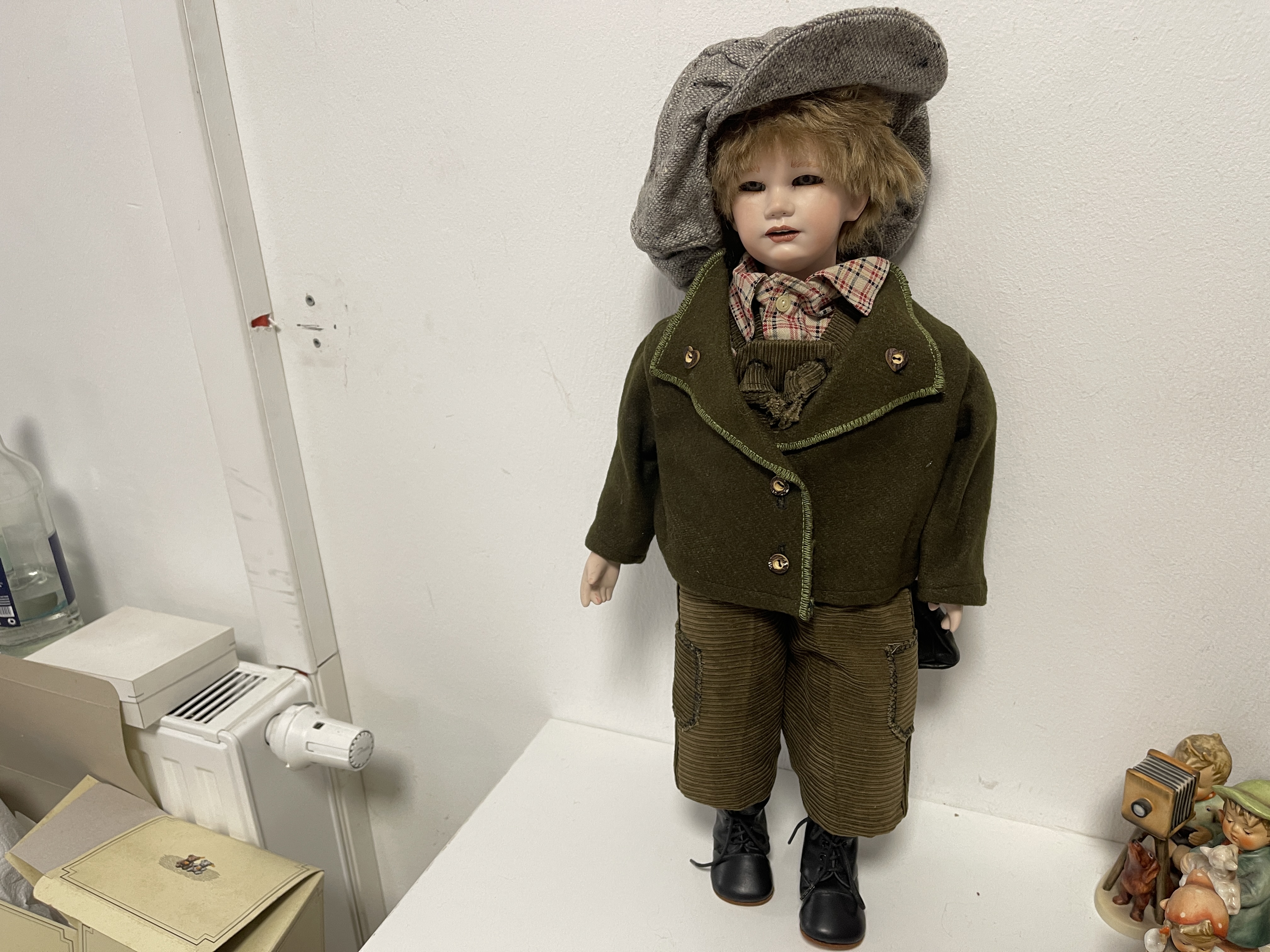 Künstlerpuppe Porzellanpuppe 50 cm. Top Zustand 