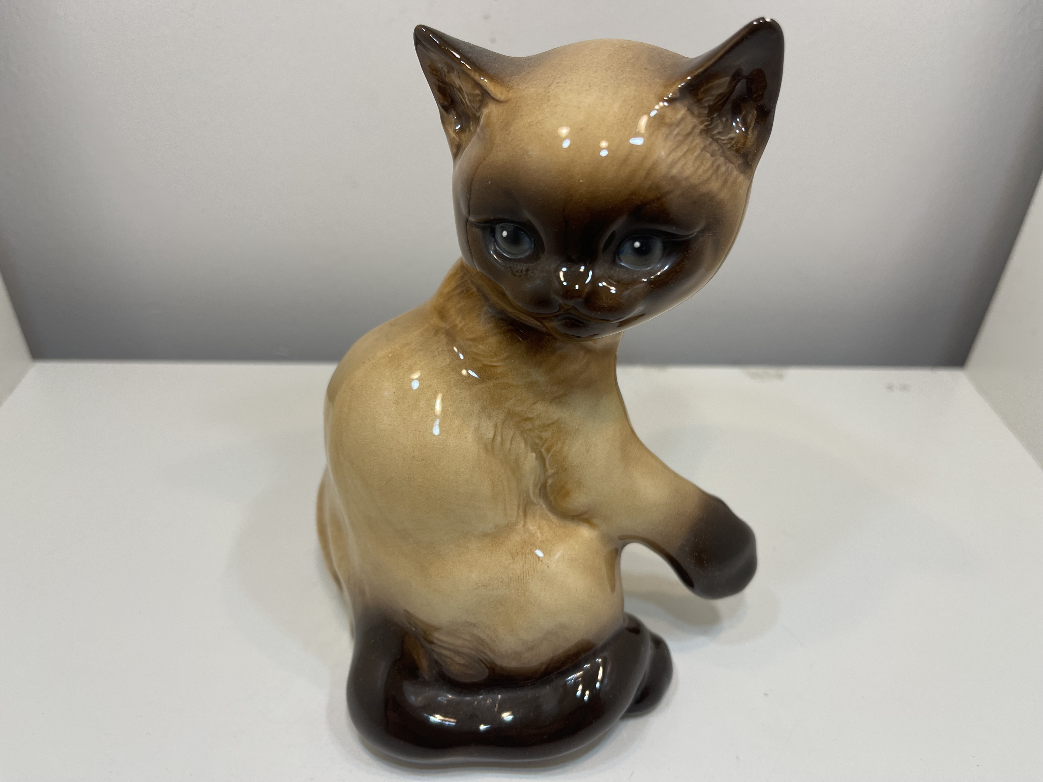  Goebel Figur Siamesische Katze 14,2 cm.- 1 Wahl. Top Zustand  