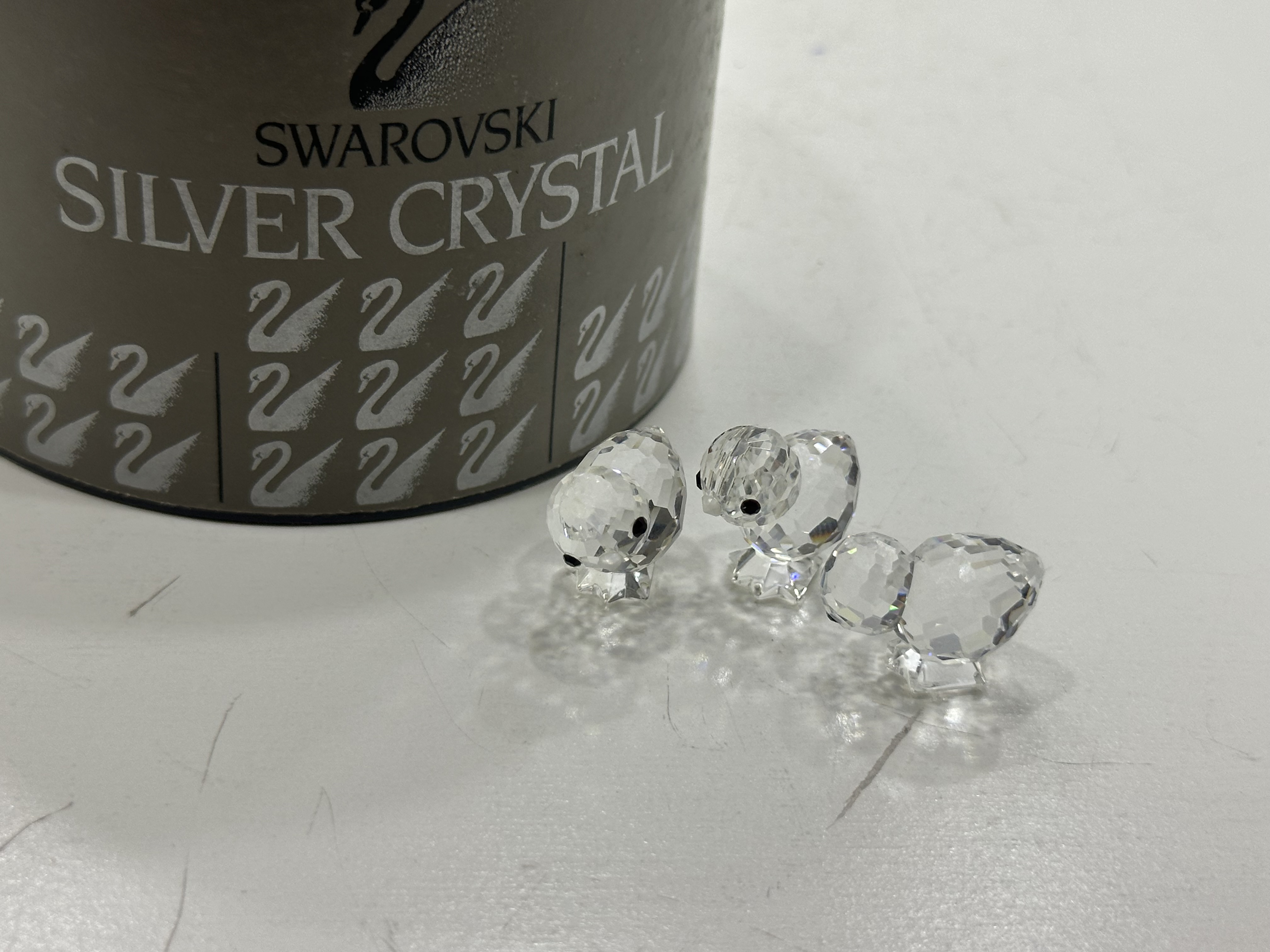 Swarovski 014824 Figuren 3 Küken je 2 cm. Top Zustand