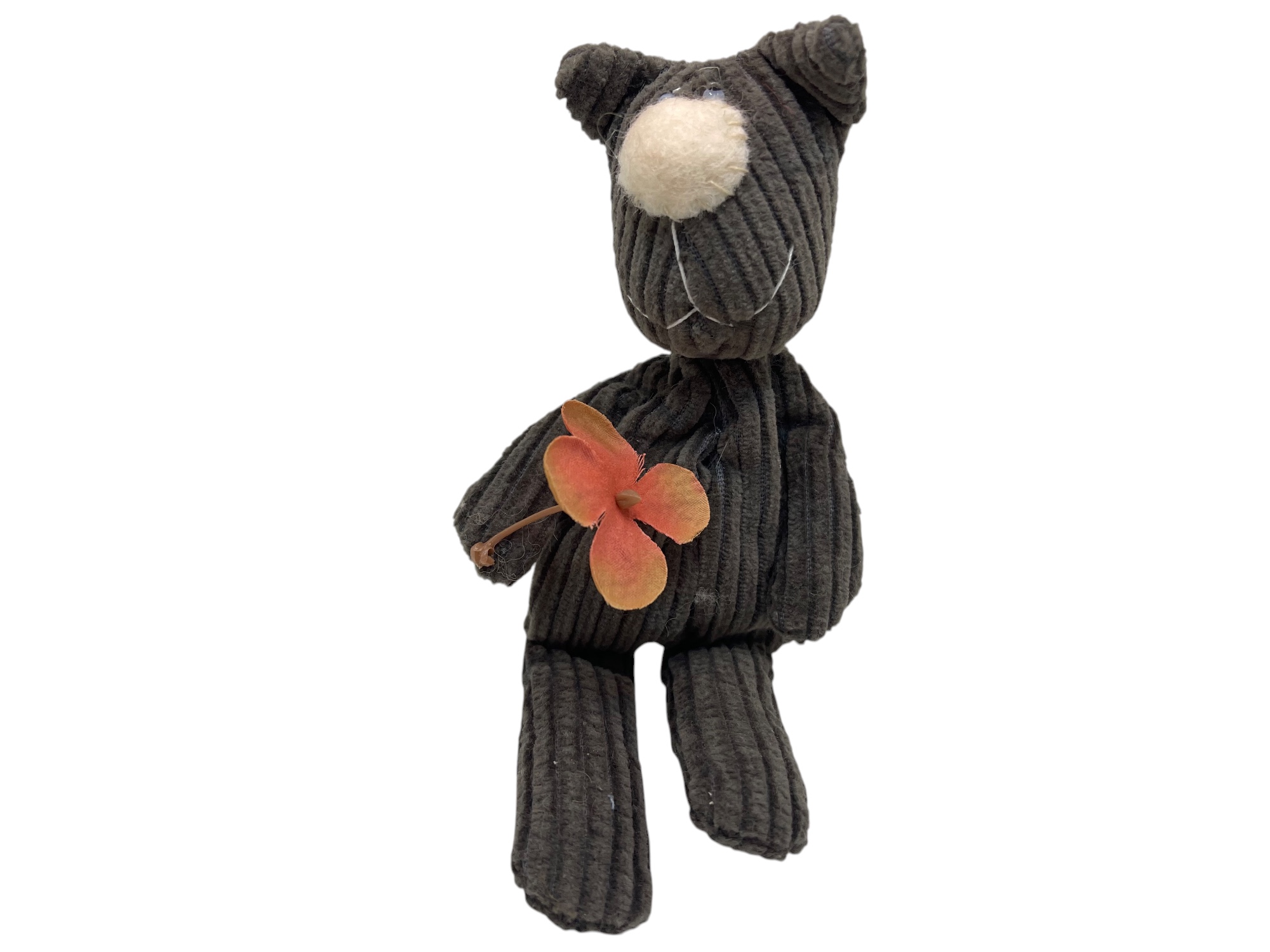 Künstler Stofftier Katze 19 cm. - Top Zustand.   
