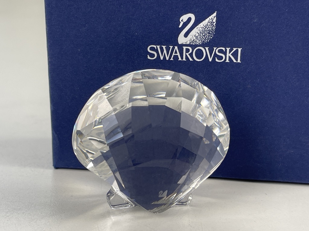  Swarovski Figur 833506 Muschel 5 cm. Inkl. Kiste. Top Zustand