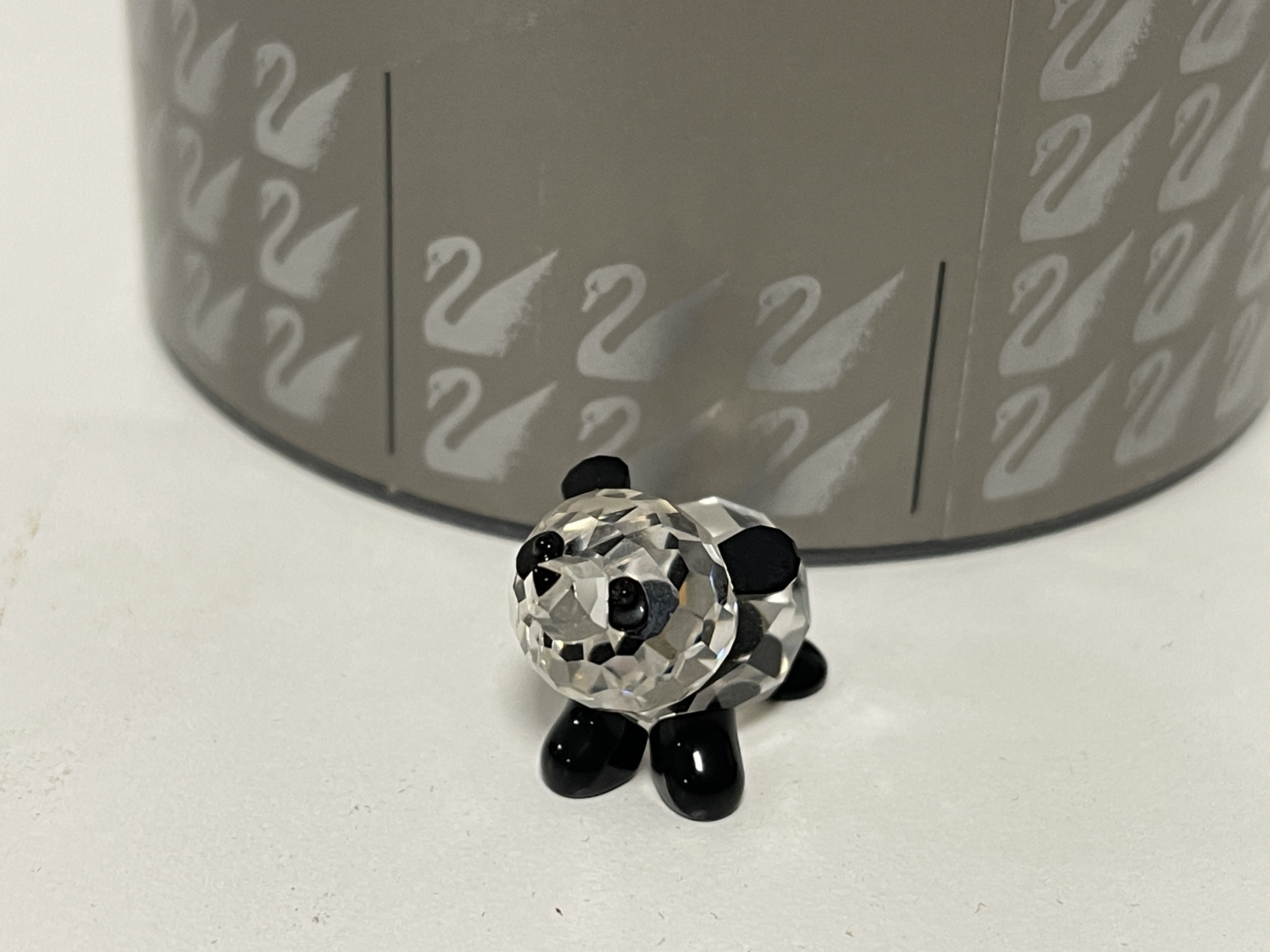 Swarovski Figur 181081 Panda Bär Baby 3 cm. Ovp & Zertifikat - Top Zustand 