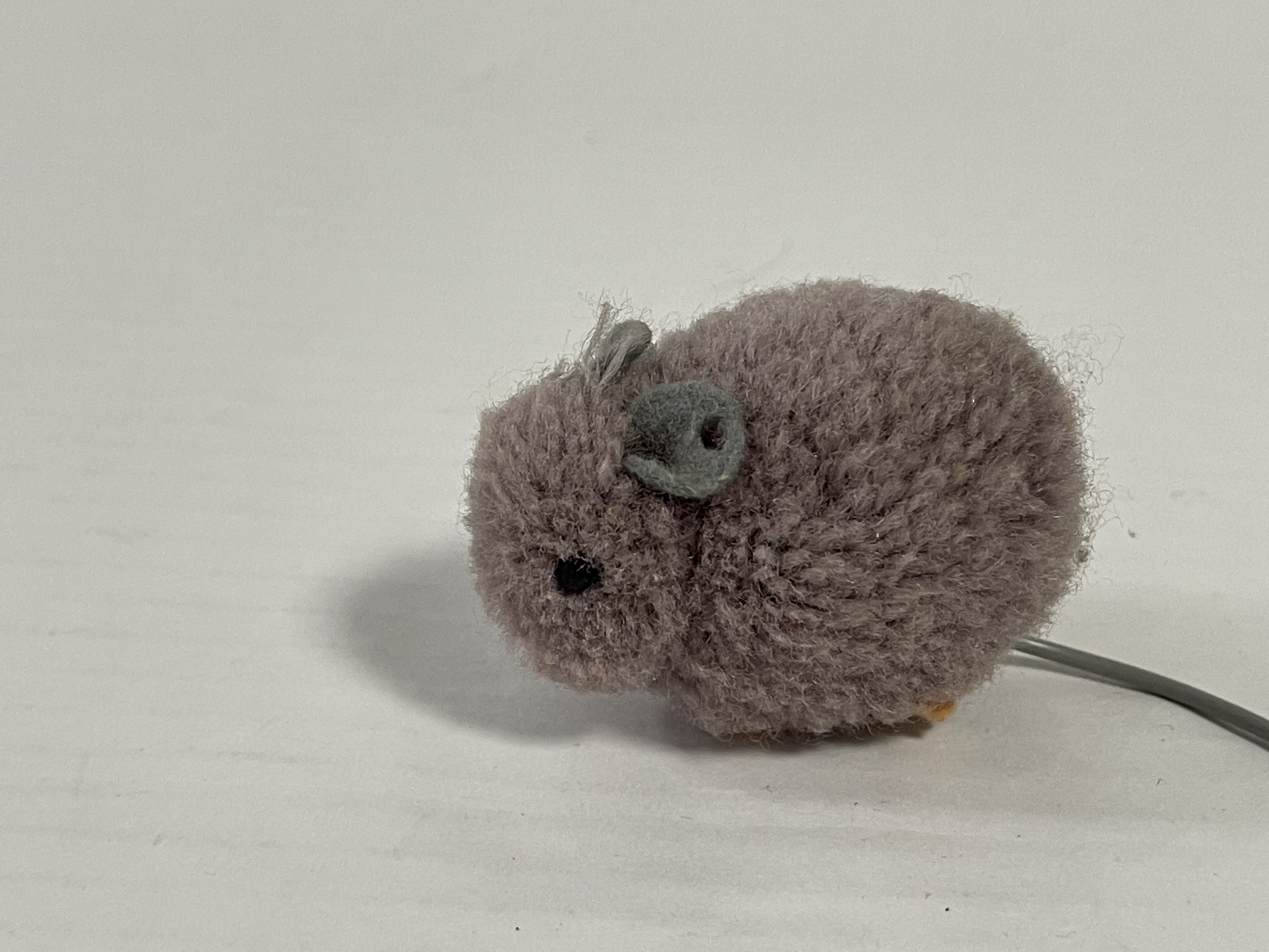 Steiff Tier Woll Maus 5,5 cm Top Zustand  (Ohne Knopf und Fahne)