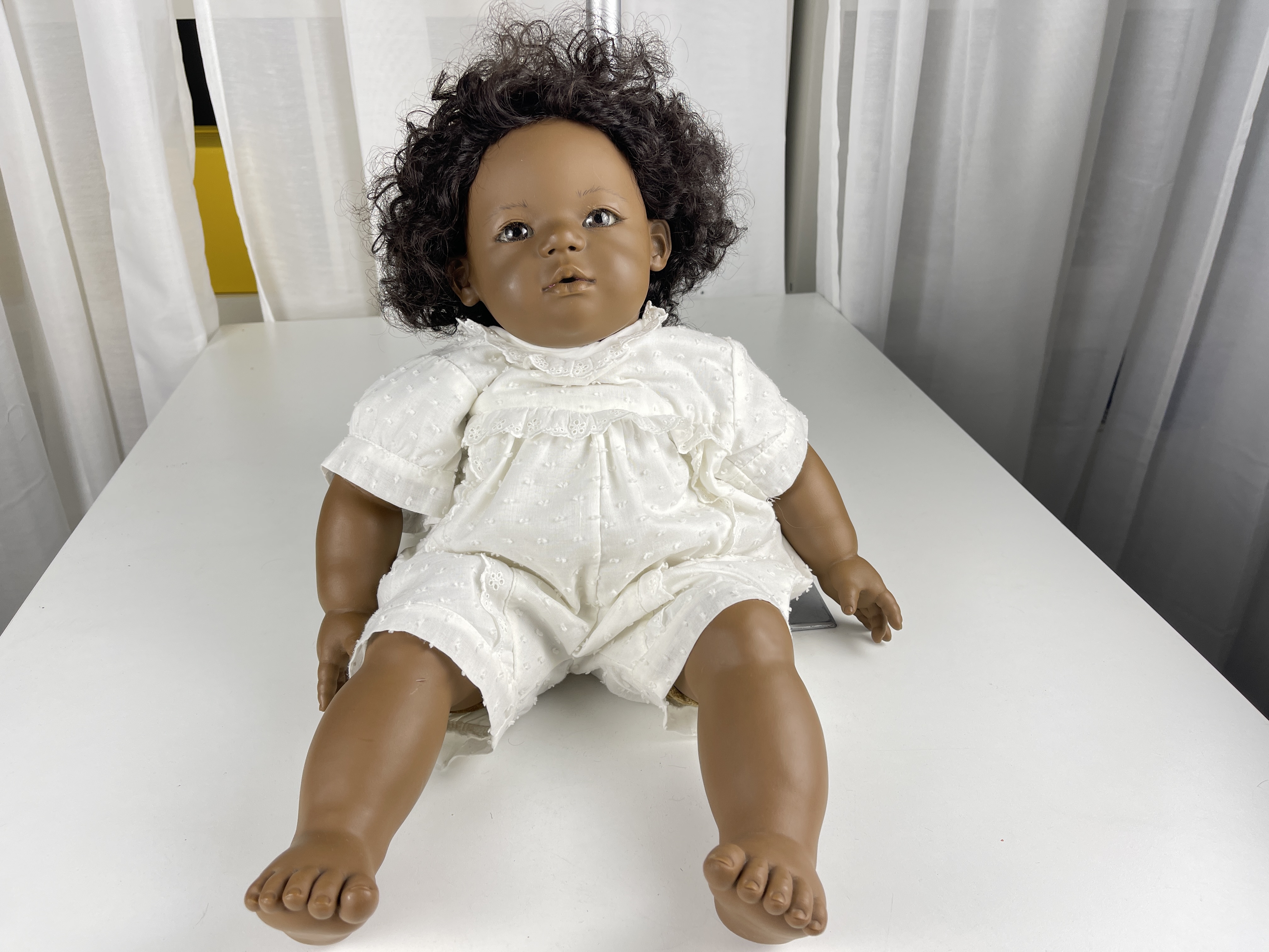 Annette Himstedt Puppe Mo 55 cm. Guter Zustand