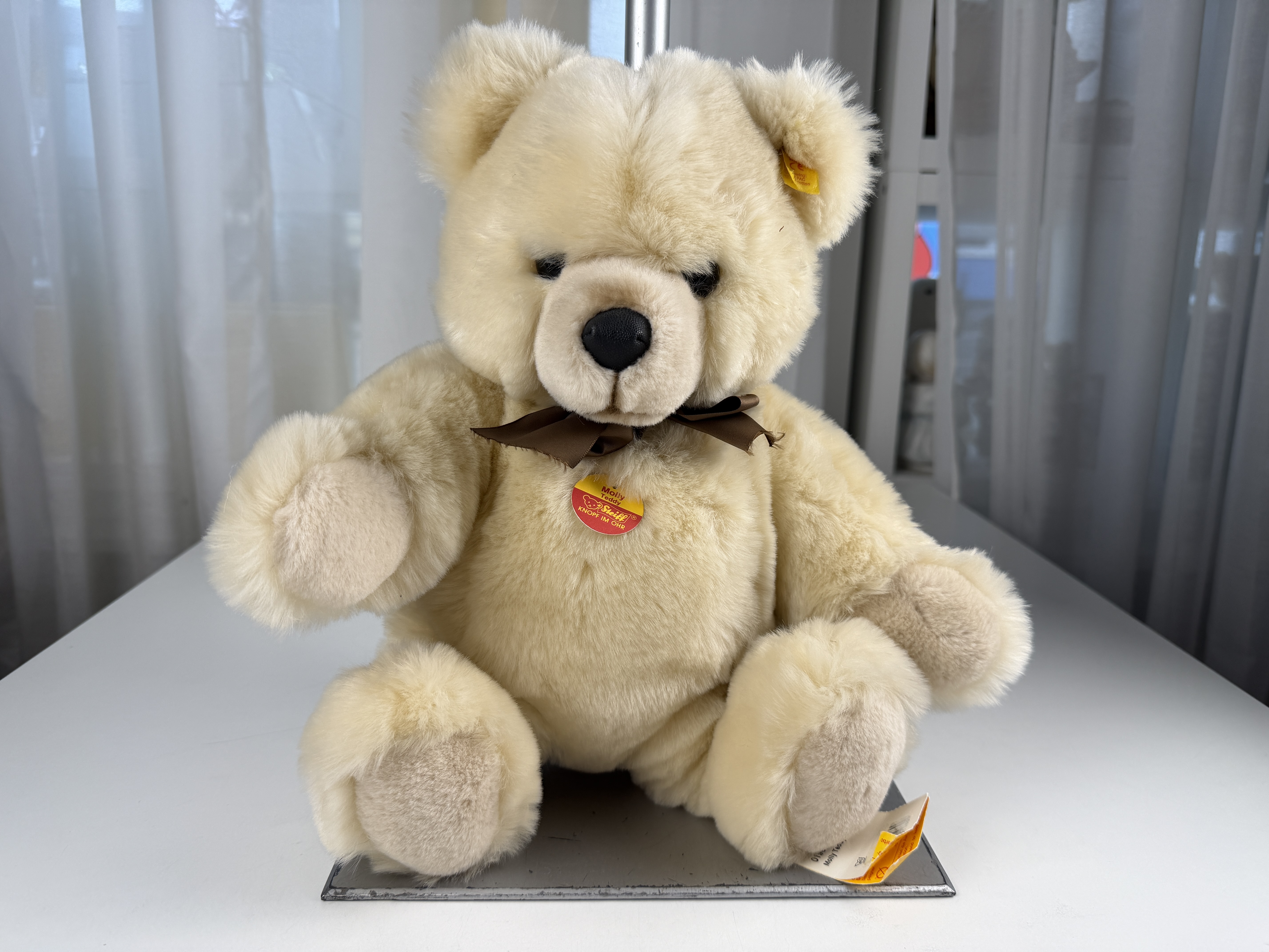 Steiff Tier Teddy Bär 019609 Molly Teddy Bär 40 cm. Top Zustand 