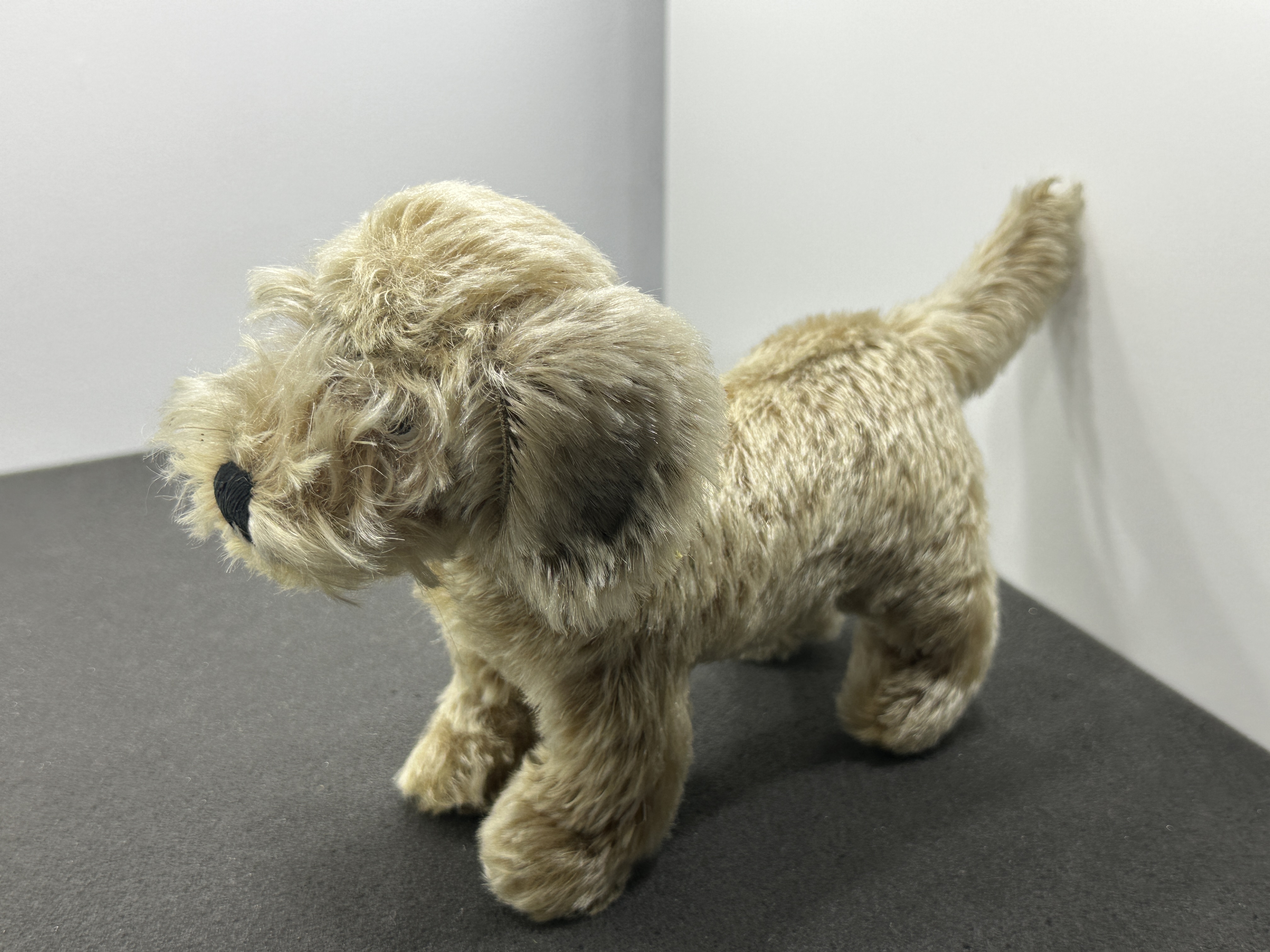 Steiff Tier Sammler Hund 15 x 20 cm. Zustand siehe Fotos