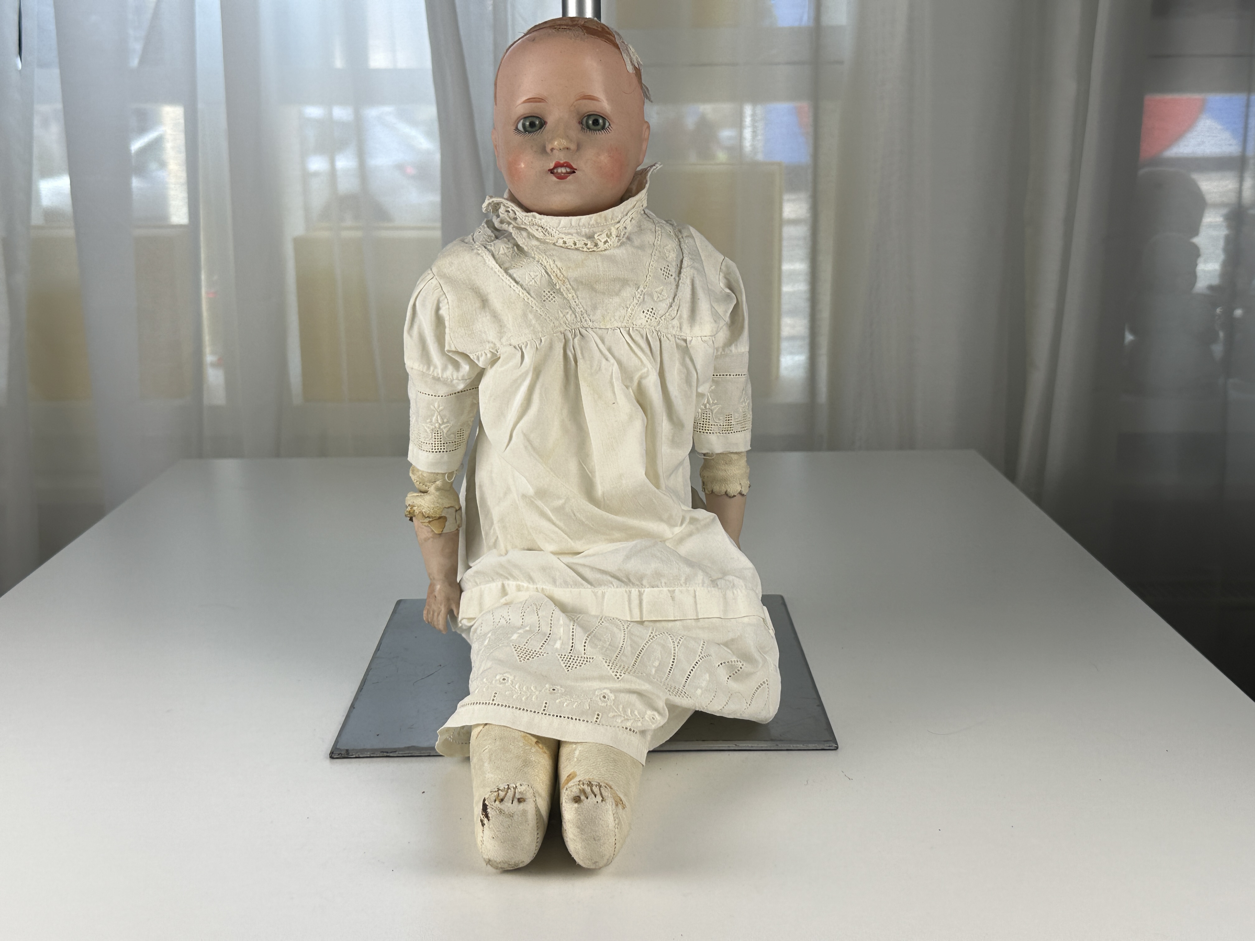 Künstlerpuppe Alte Sammler Puppe 56 cm Zustand Siehe Fotos