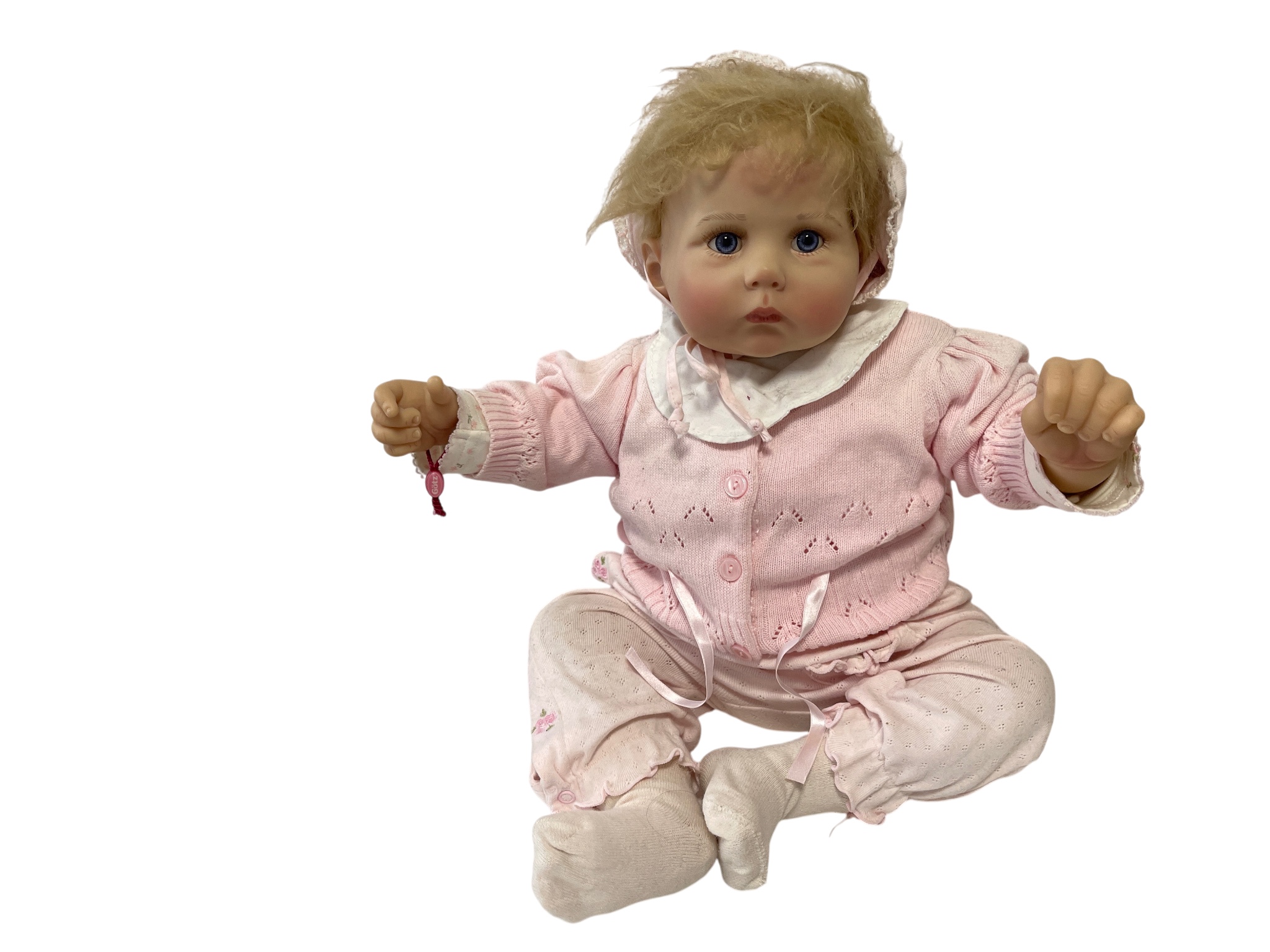 Puppe Hildegard Günzel Vinyl Puppe 52 cm. Top Zustand.  