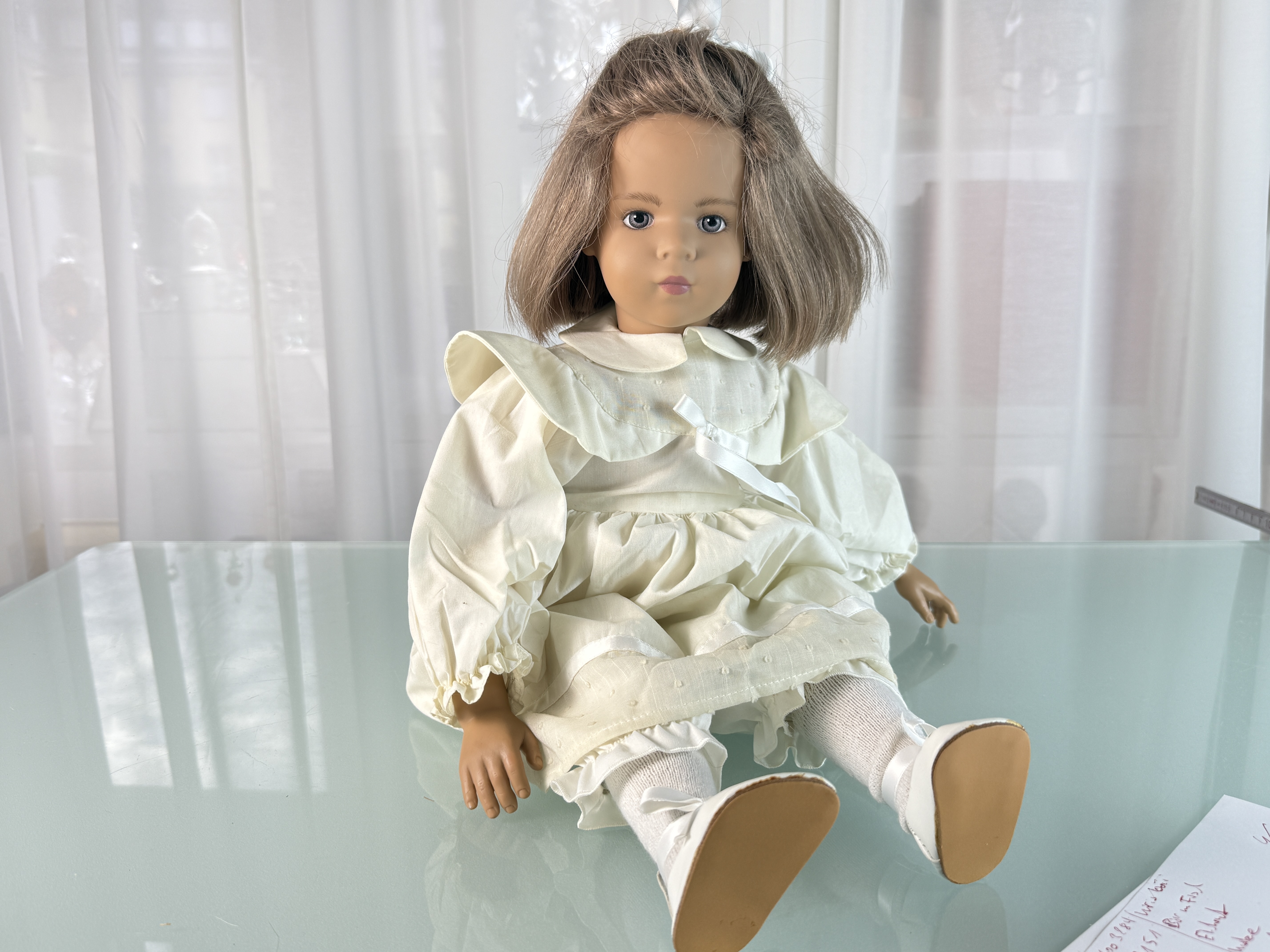Künstlerpuppe Sammler Sigikid Vinyl Puppe 56 cm Top Zustand   