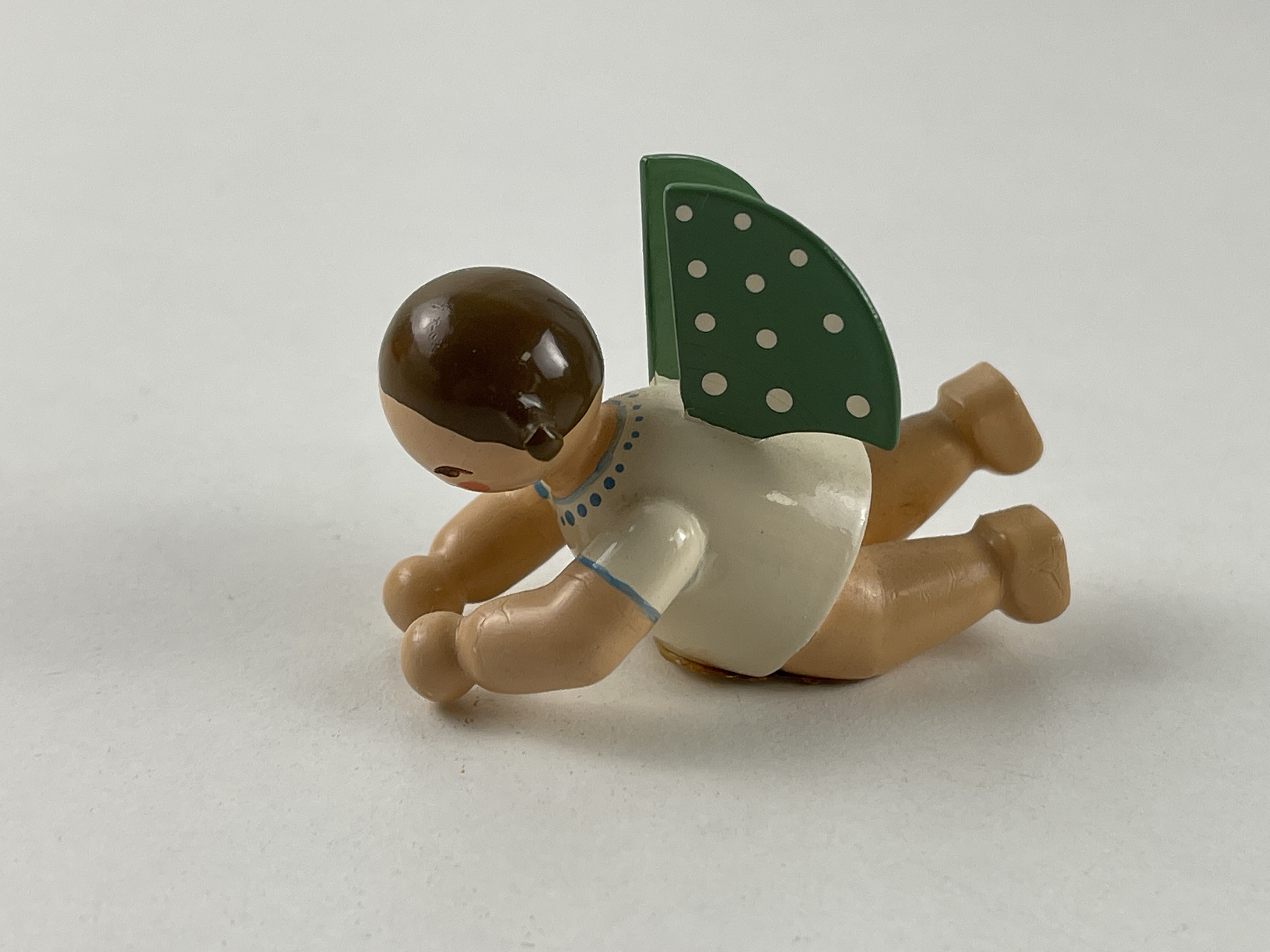 Erzgebirge Wendt und Kühn Figur Engel 5 cm. Zustand siehe Fotos 