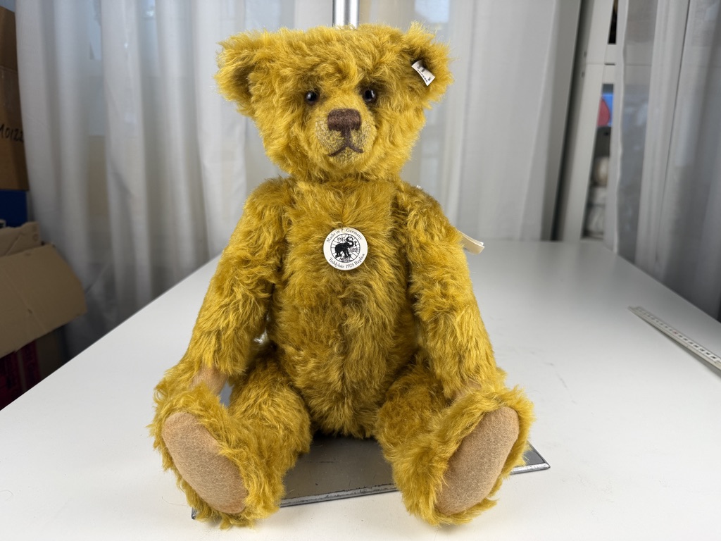 Steiff Tier 403255 Teddy Bär 1925 Replica 40 cm Top Zustand 