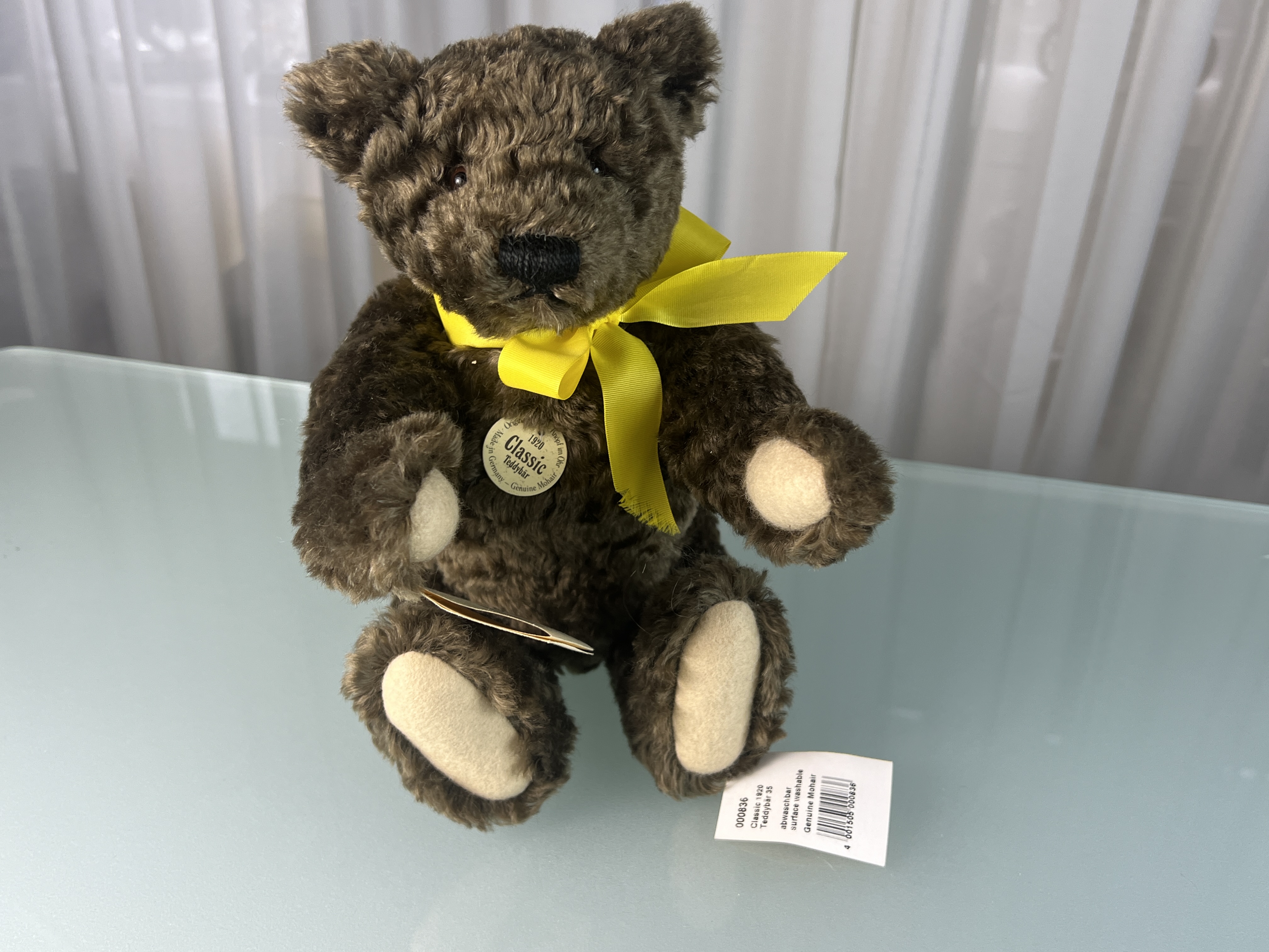 Steiff Tier Teddy Bär 000836 Bär 35 cm. Top Zustand  