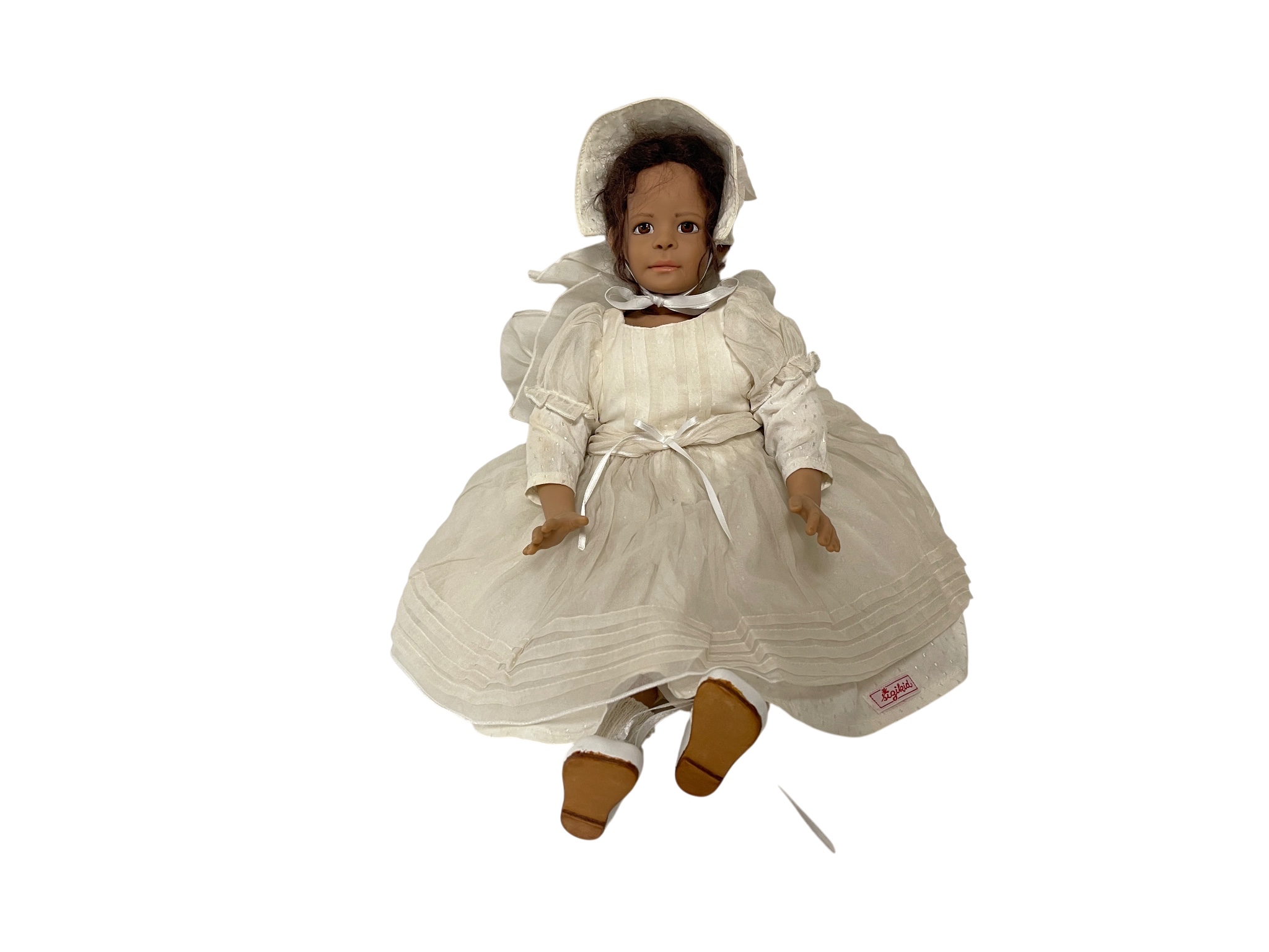 Sigikid Renate Hockh vinyl Künstlerpuppe Puppe 35 cm. Top Zustand    