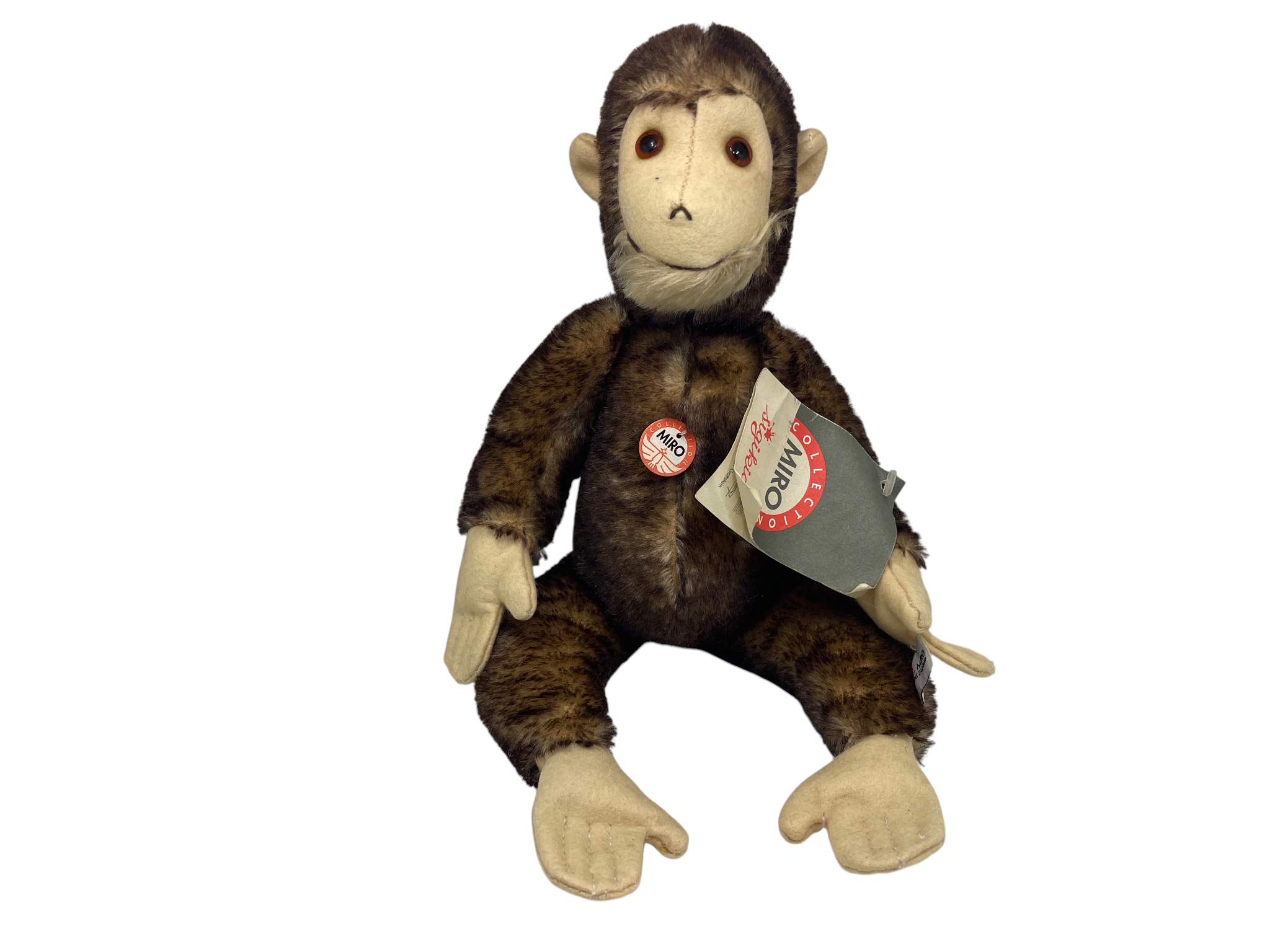 Sigikid Künstler Stofftier Affe 34 cm. Top Zustand 
