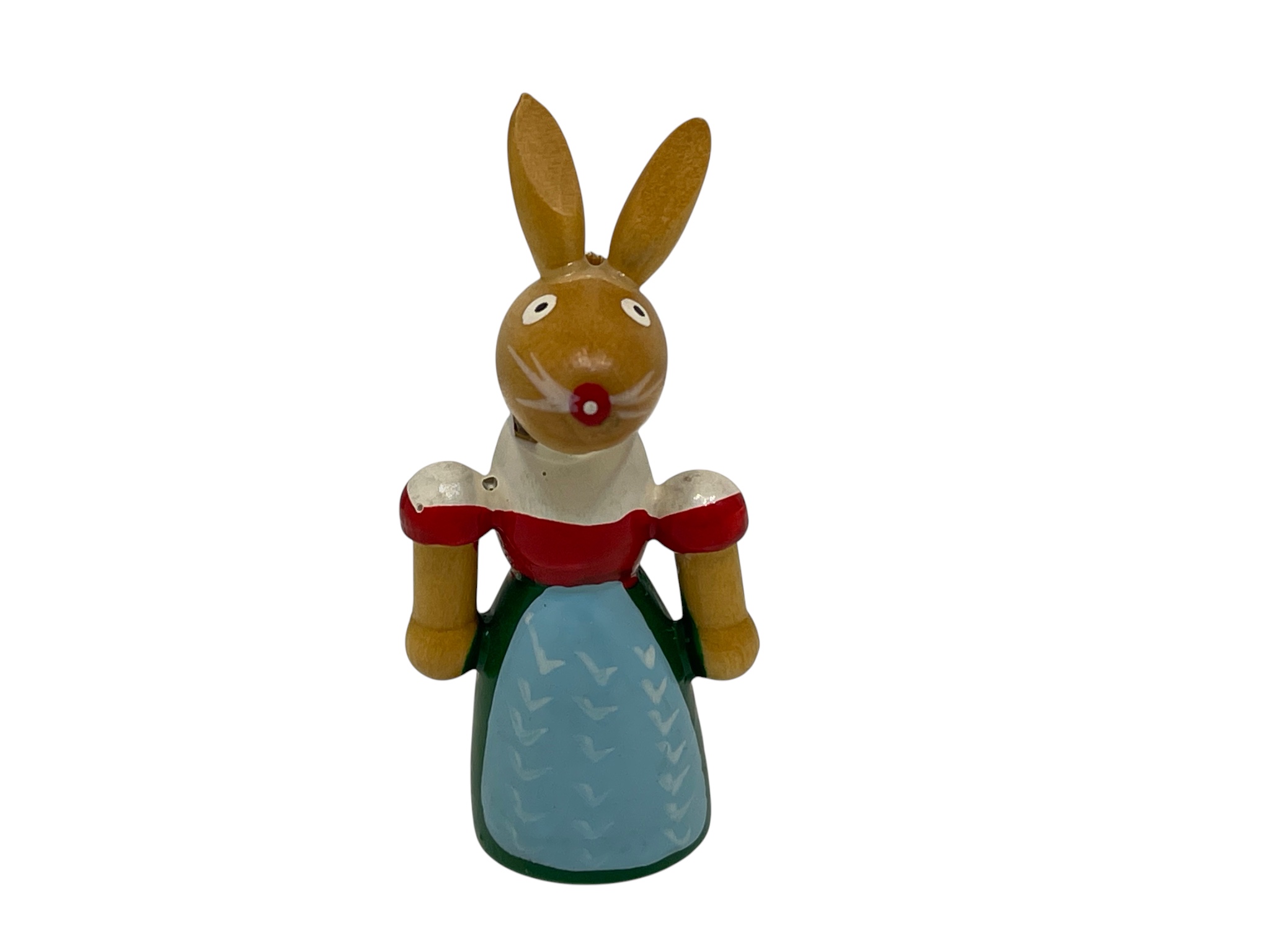 Erzgebirge Figur Hase 5,5 cm. Top Zustand   