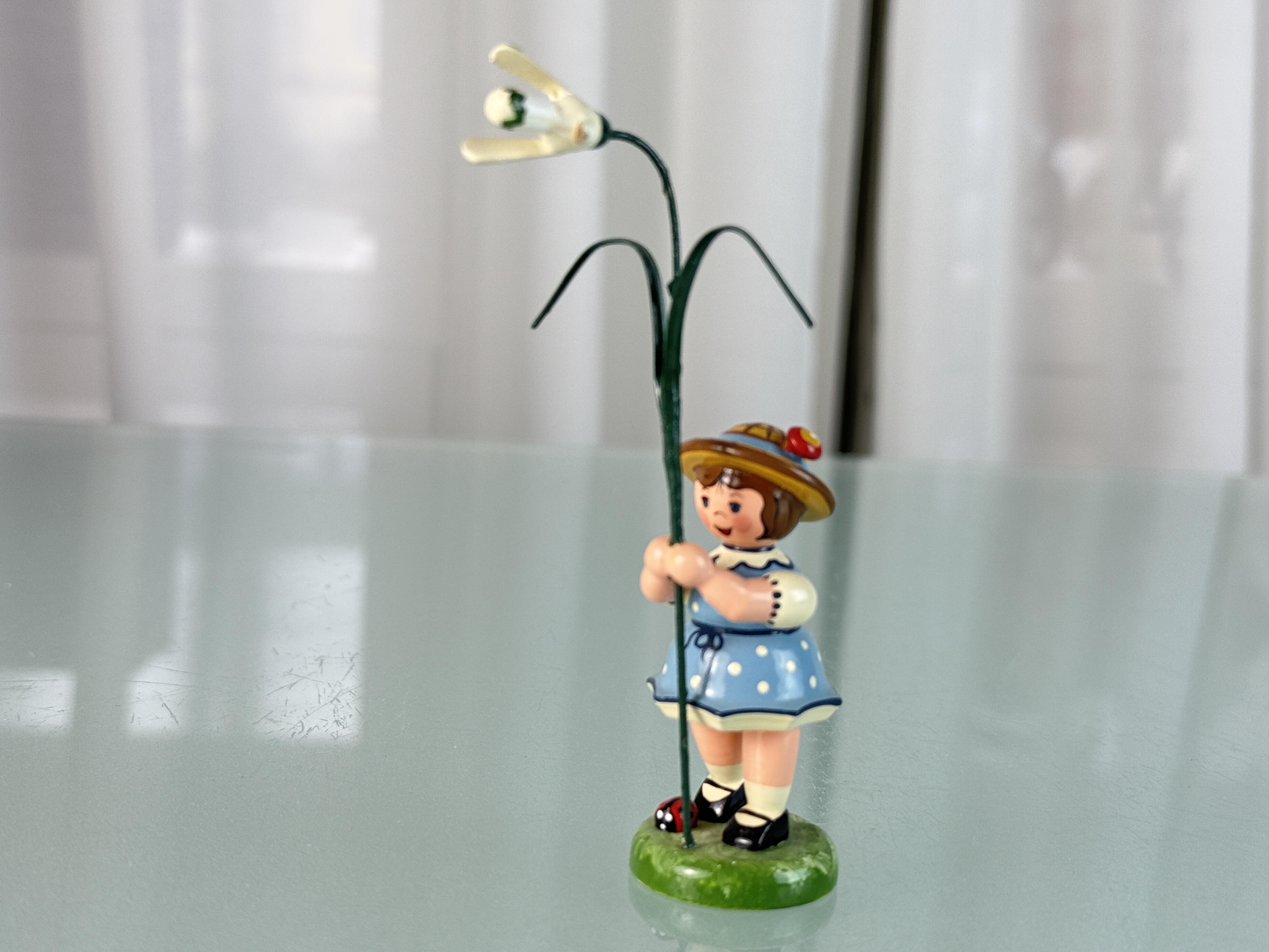 Erzgebirge Sammler Figur Hubrig 10,5 cm. Top Zustand   