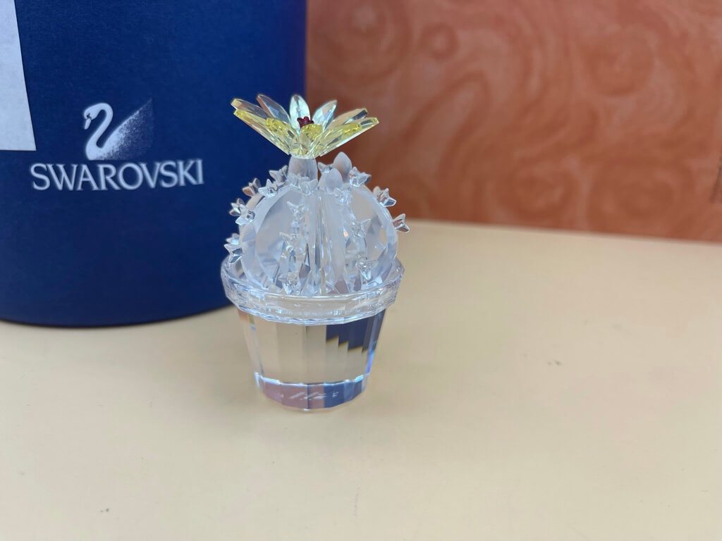 Swarovski Figur 291549 Kaktus 7 cm. Mit Ovp & Zertifikat.